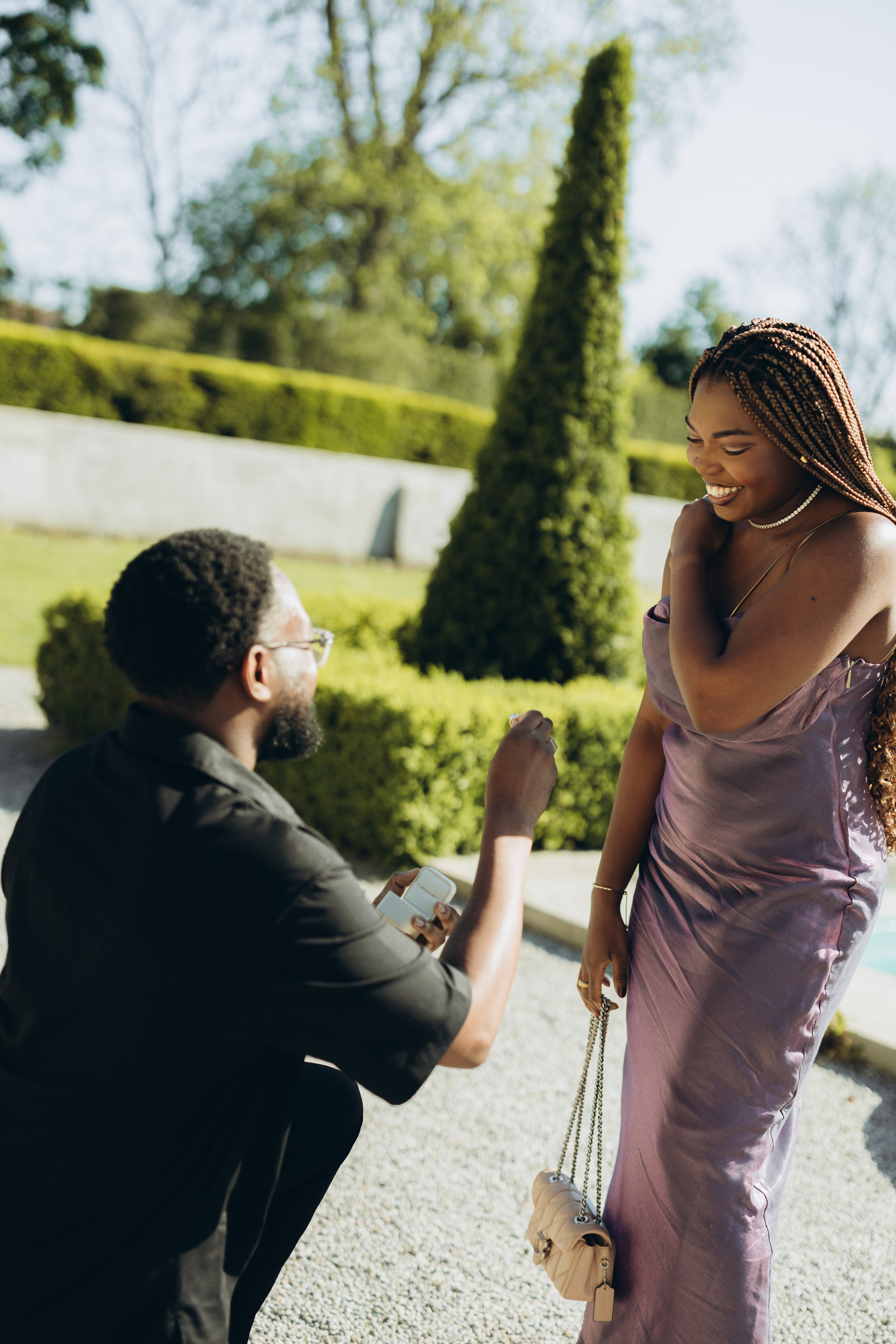 Proposal in Parkwood. Wedding Photographer Toronto