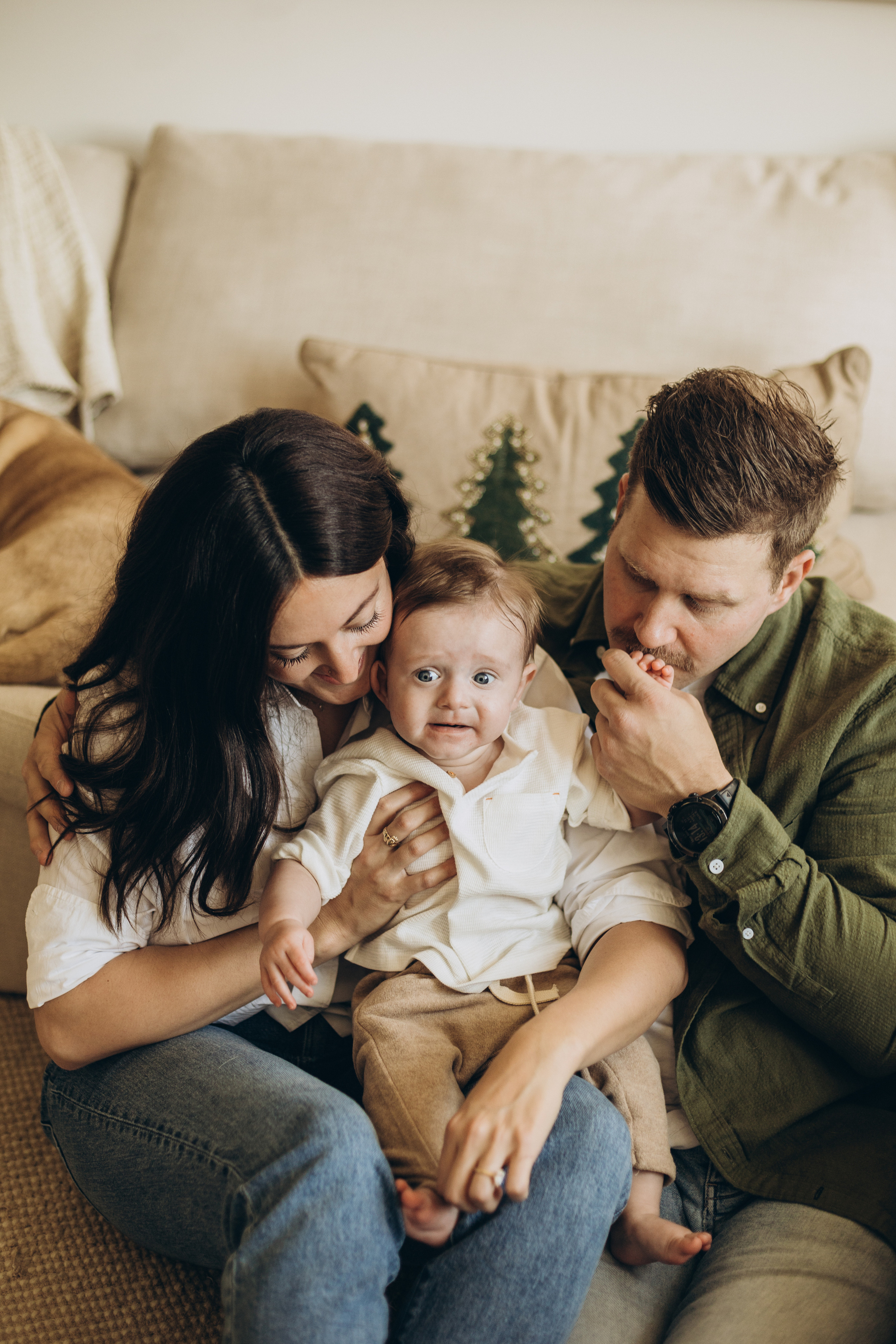 First Christmas. Wedding Photographer Toronto