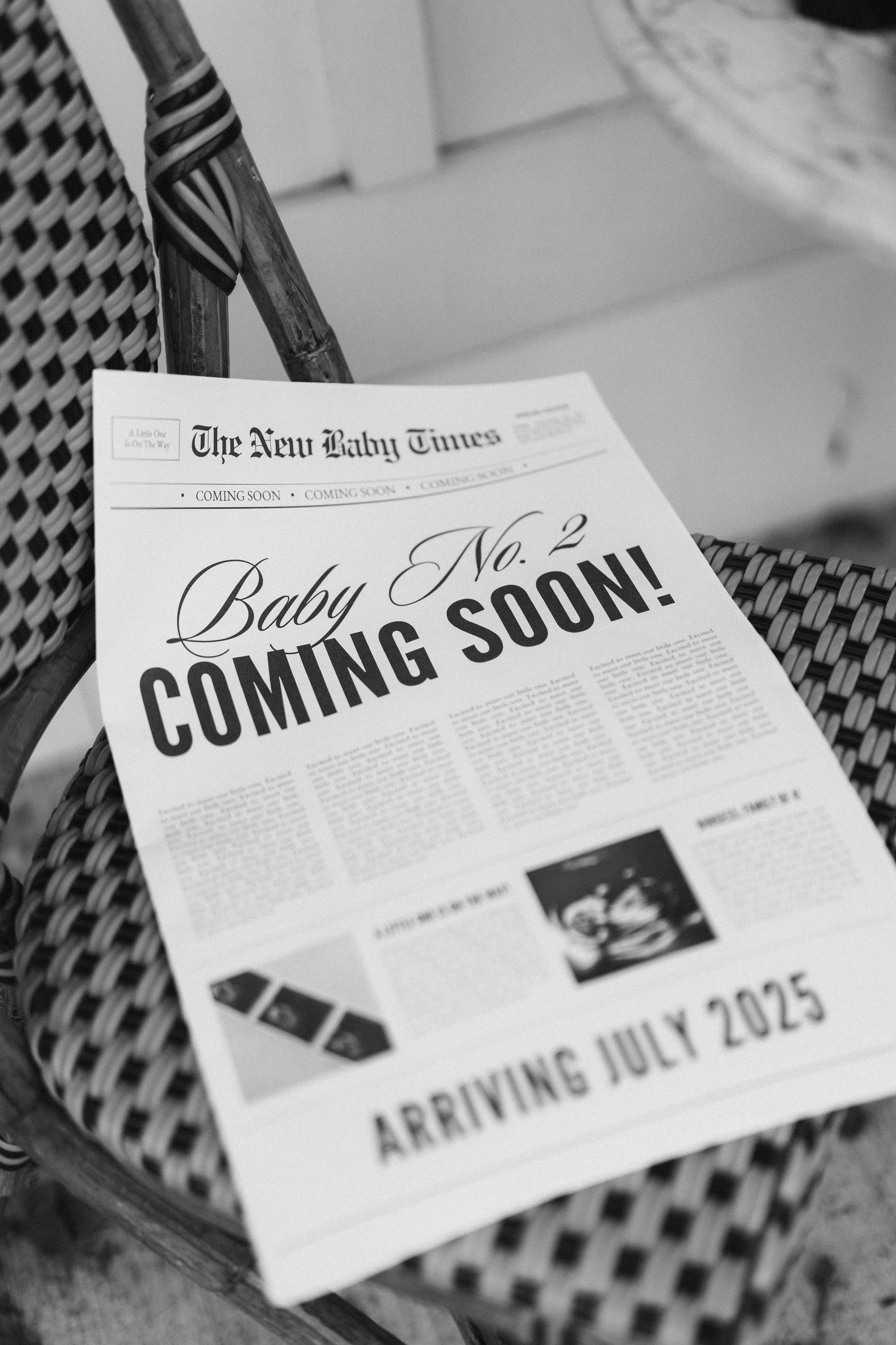 Baby announcement. Wedding Photographer Toronto