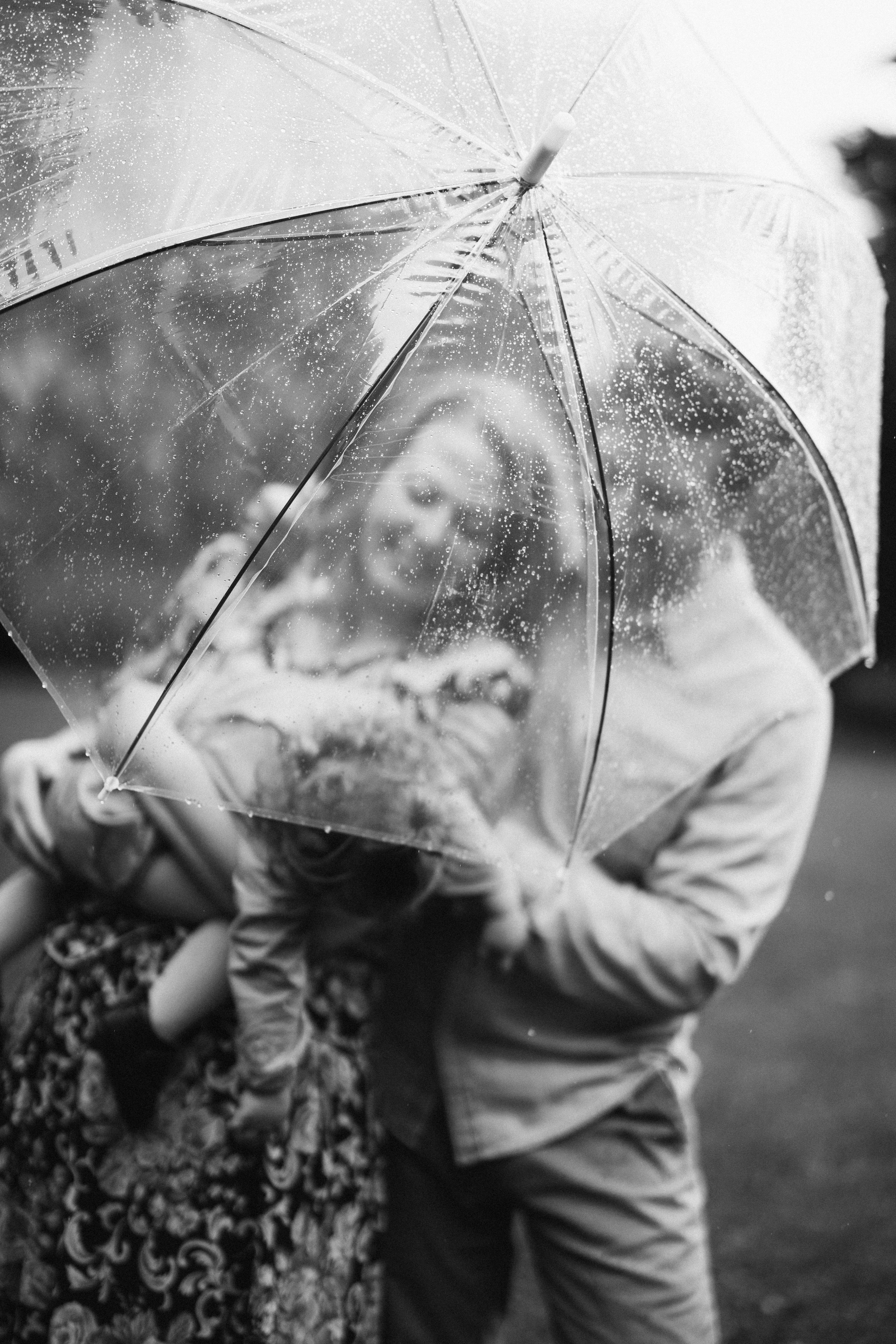 Under the rain. Wedding Photographer Toronto