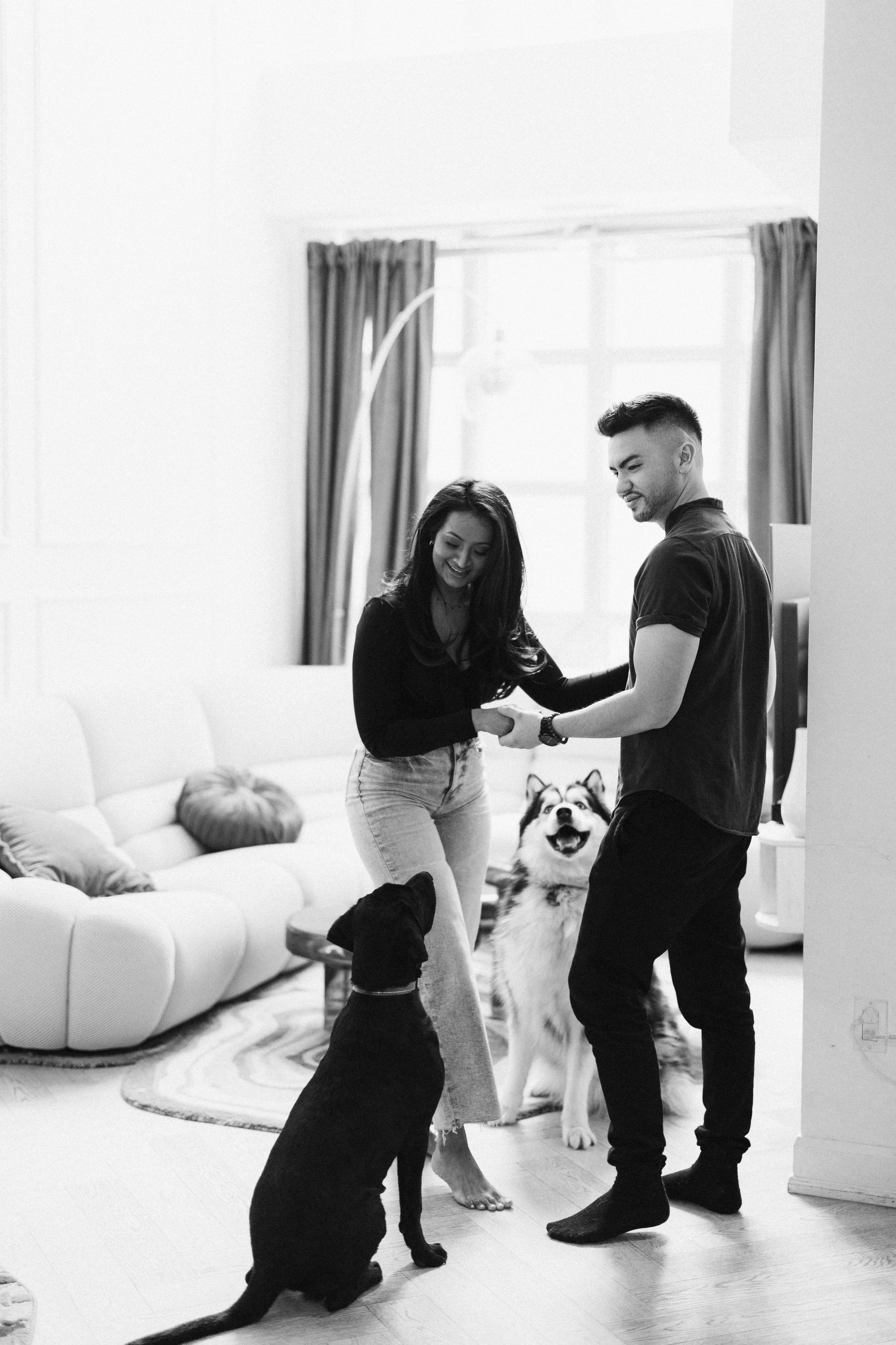 Love at home!. Wedding Photographer Toronto