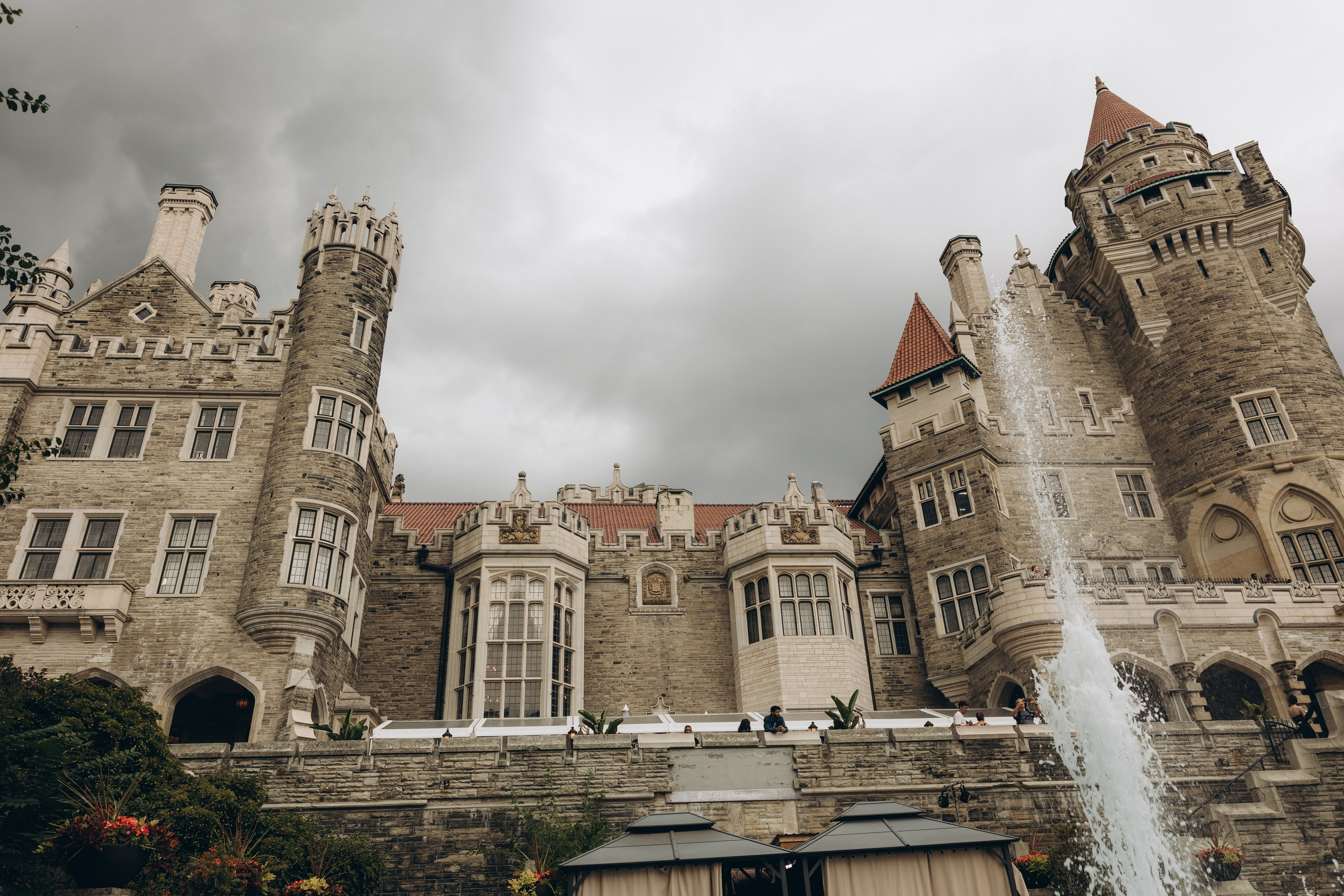 C&K Casa Loma. Wedding Photographer Toronto