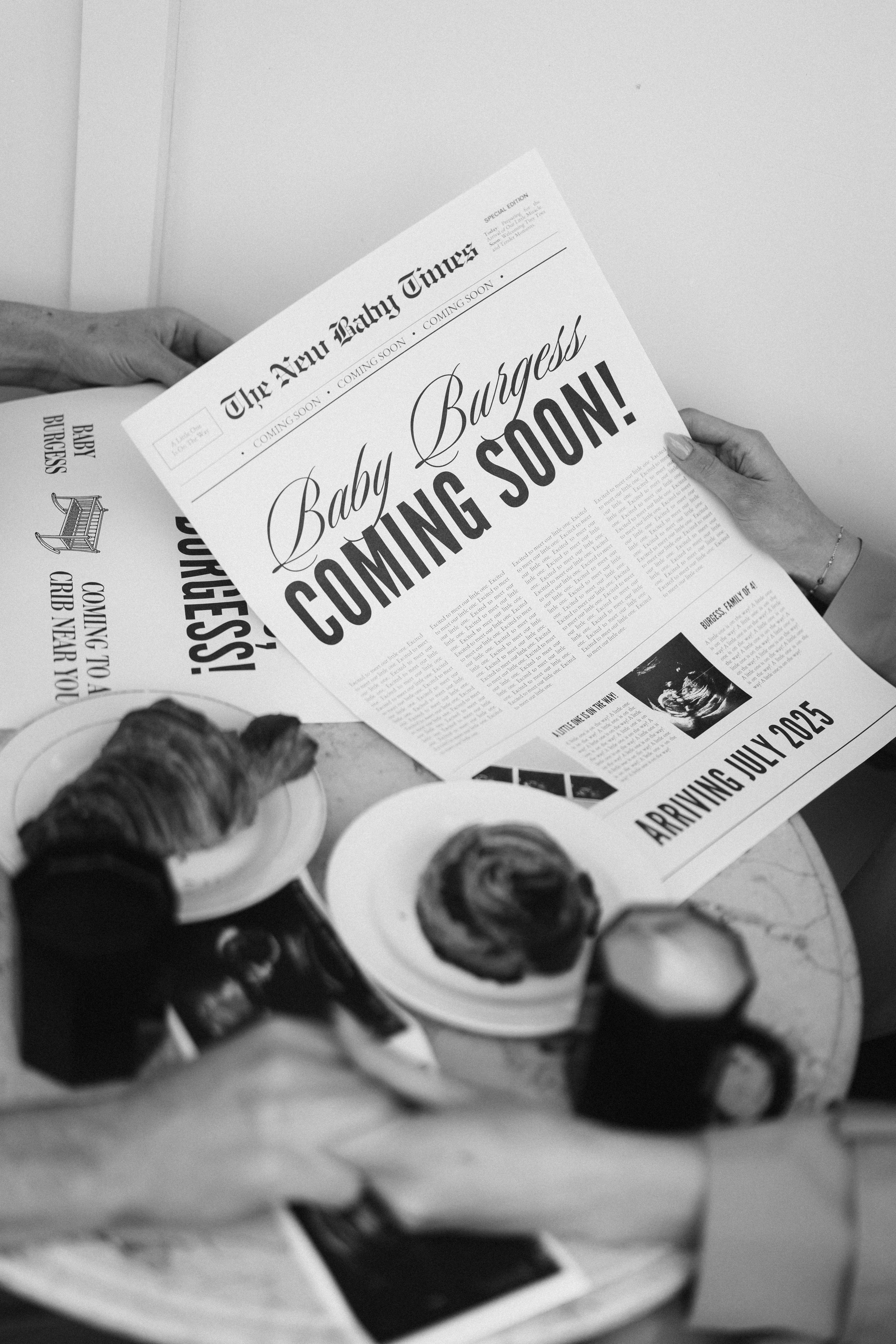 Baby announcement. Wedding Photographer Toronto