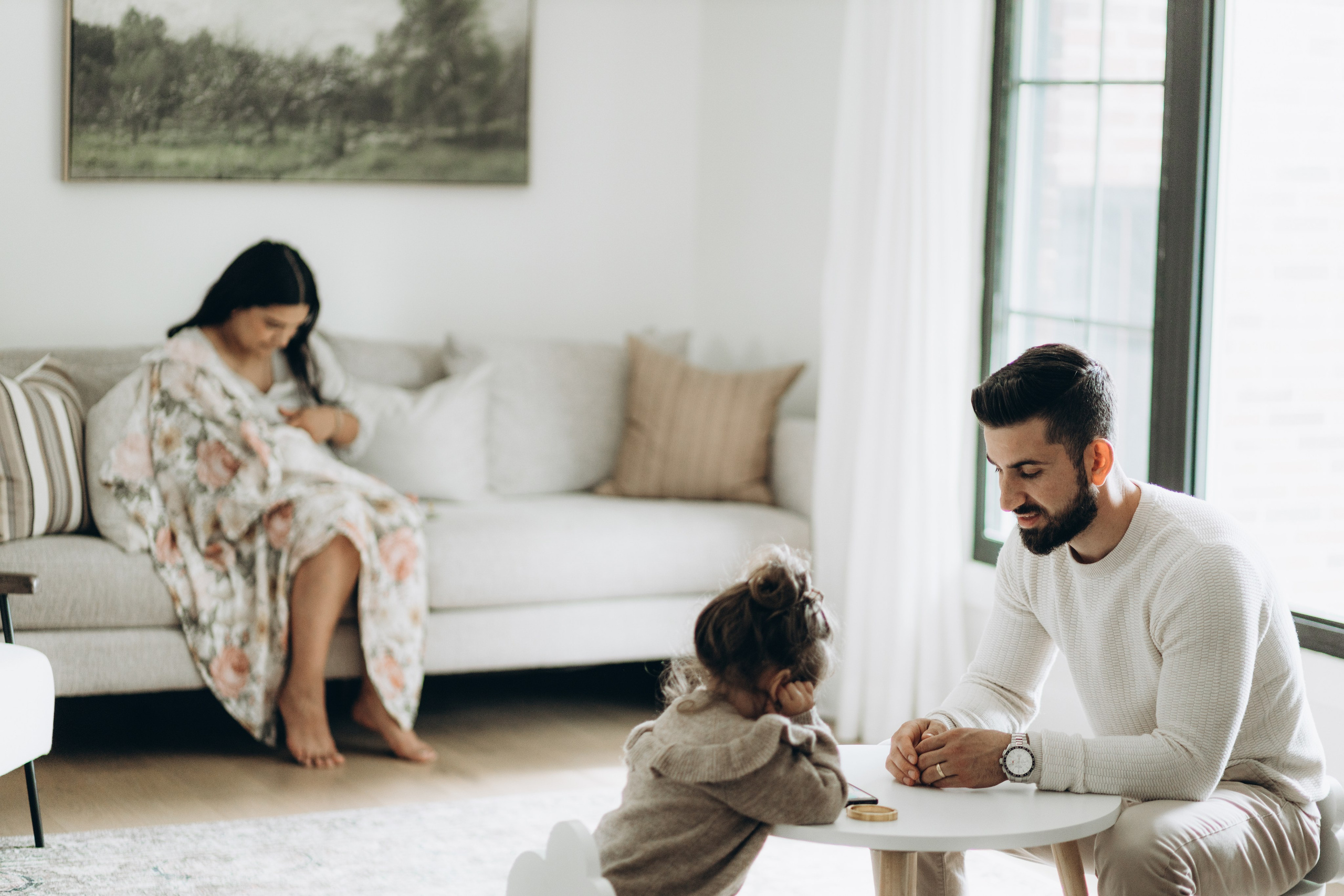 Newborn/family photo session. Wedding Photographer Toronto