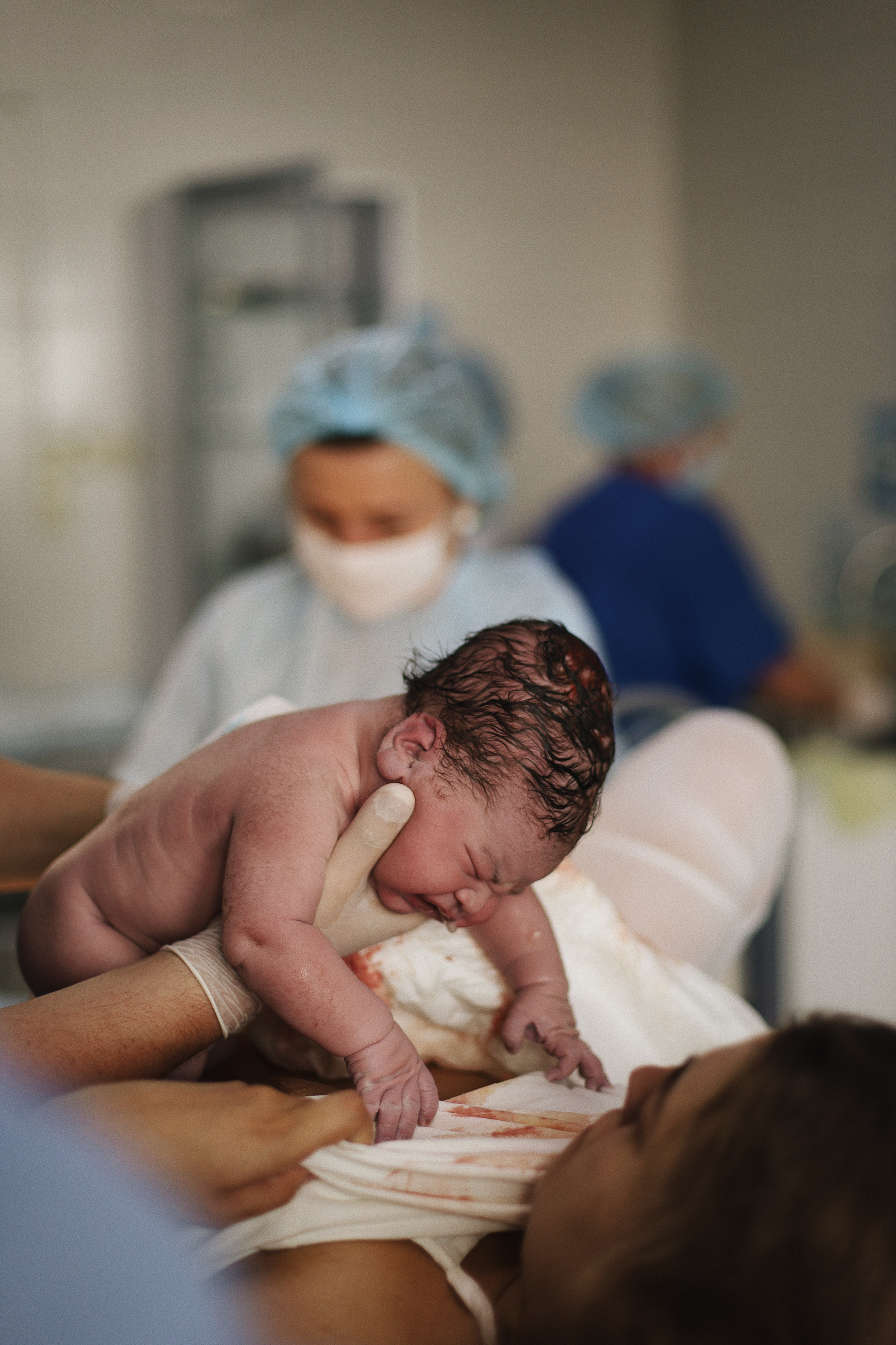 First cry. Wedding Photographer Toronto