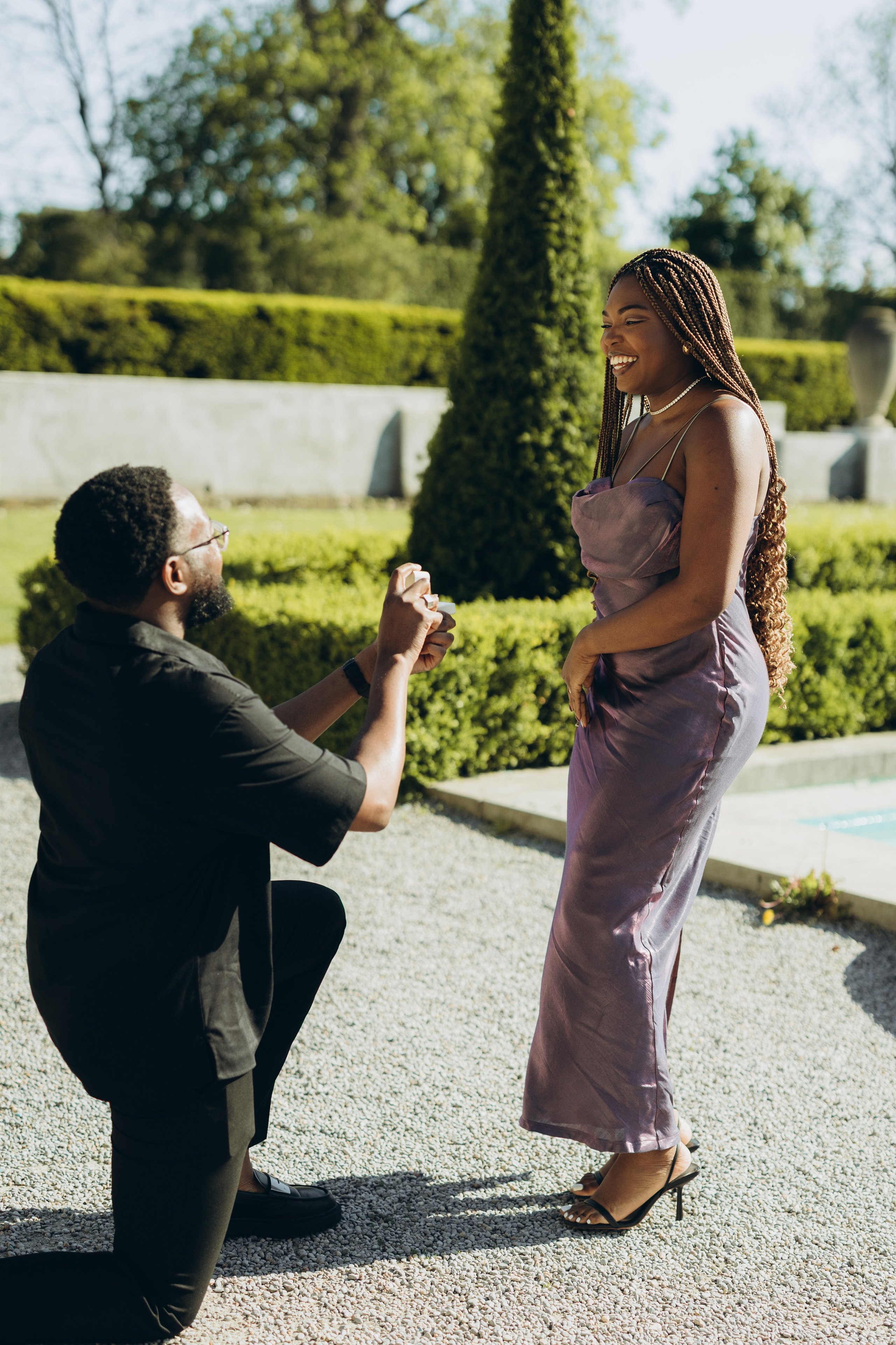 Proposal in Parkwood. Wedding Photographer Toronto