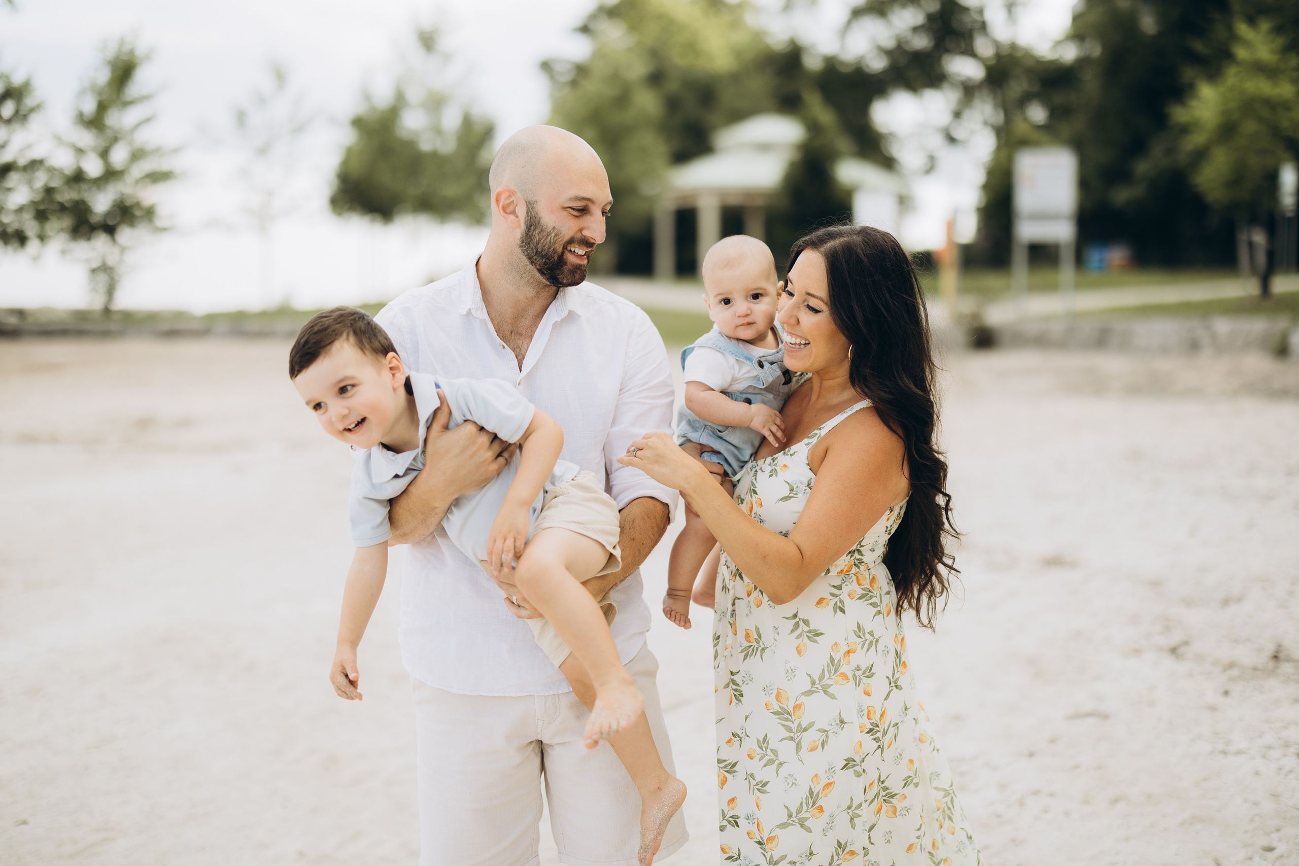 Beach photo session. Wedding Photographer Toronto
