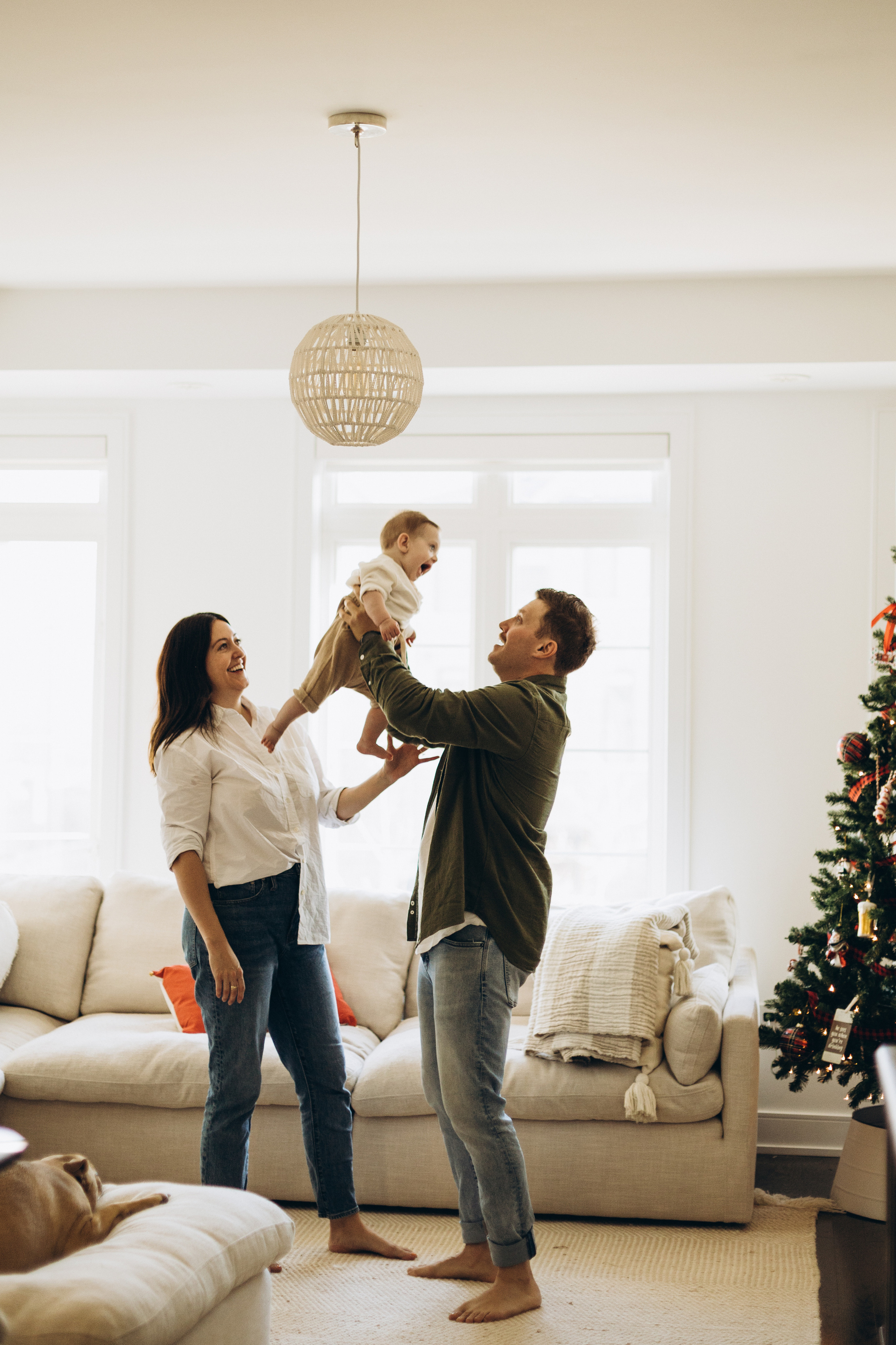 First Christmas. Wedding Photographer Toronto