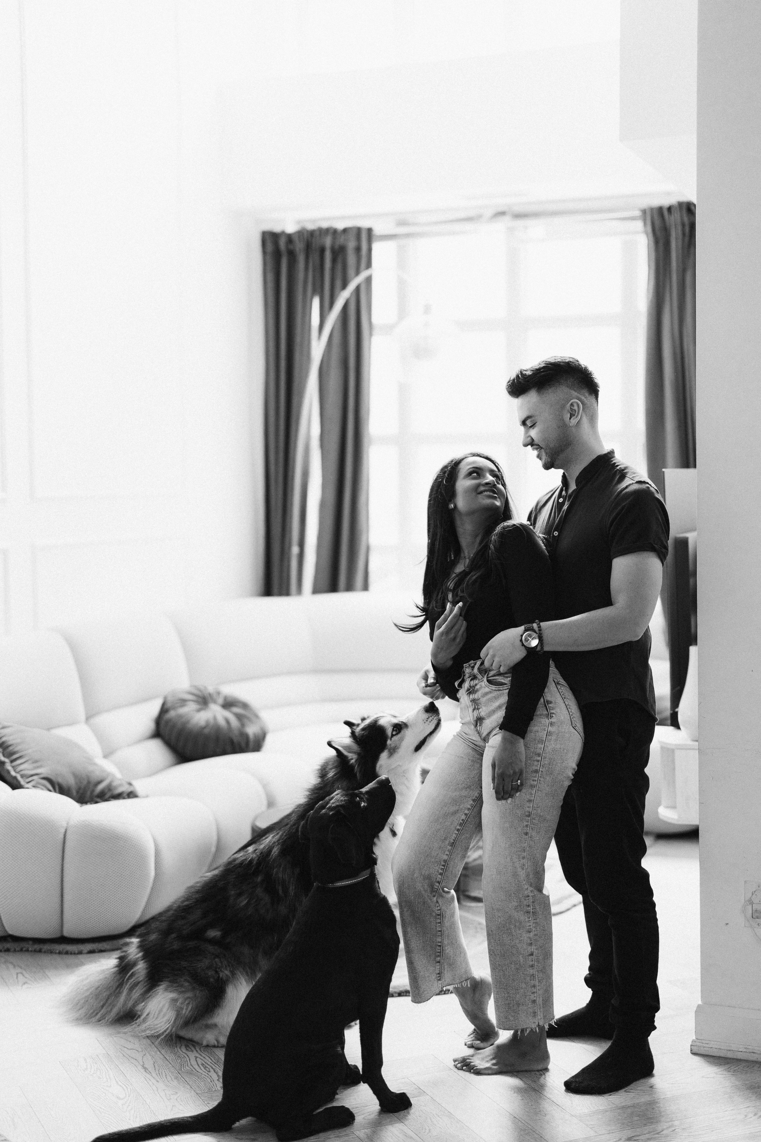 Love at home!. Wedding Photographer Toronto