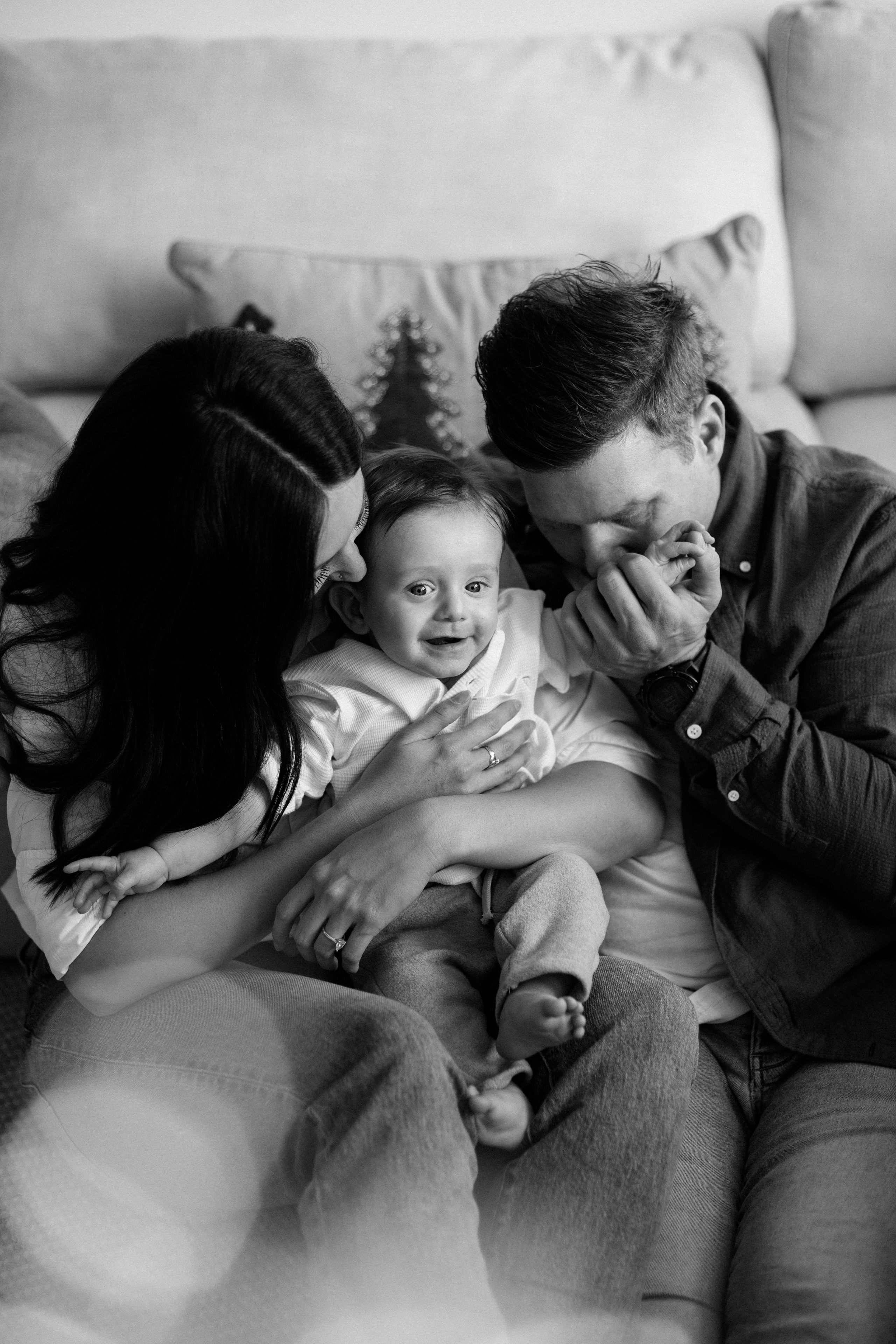 First Christmas. Wedding Photographer Toronto