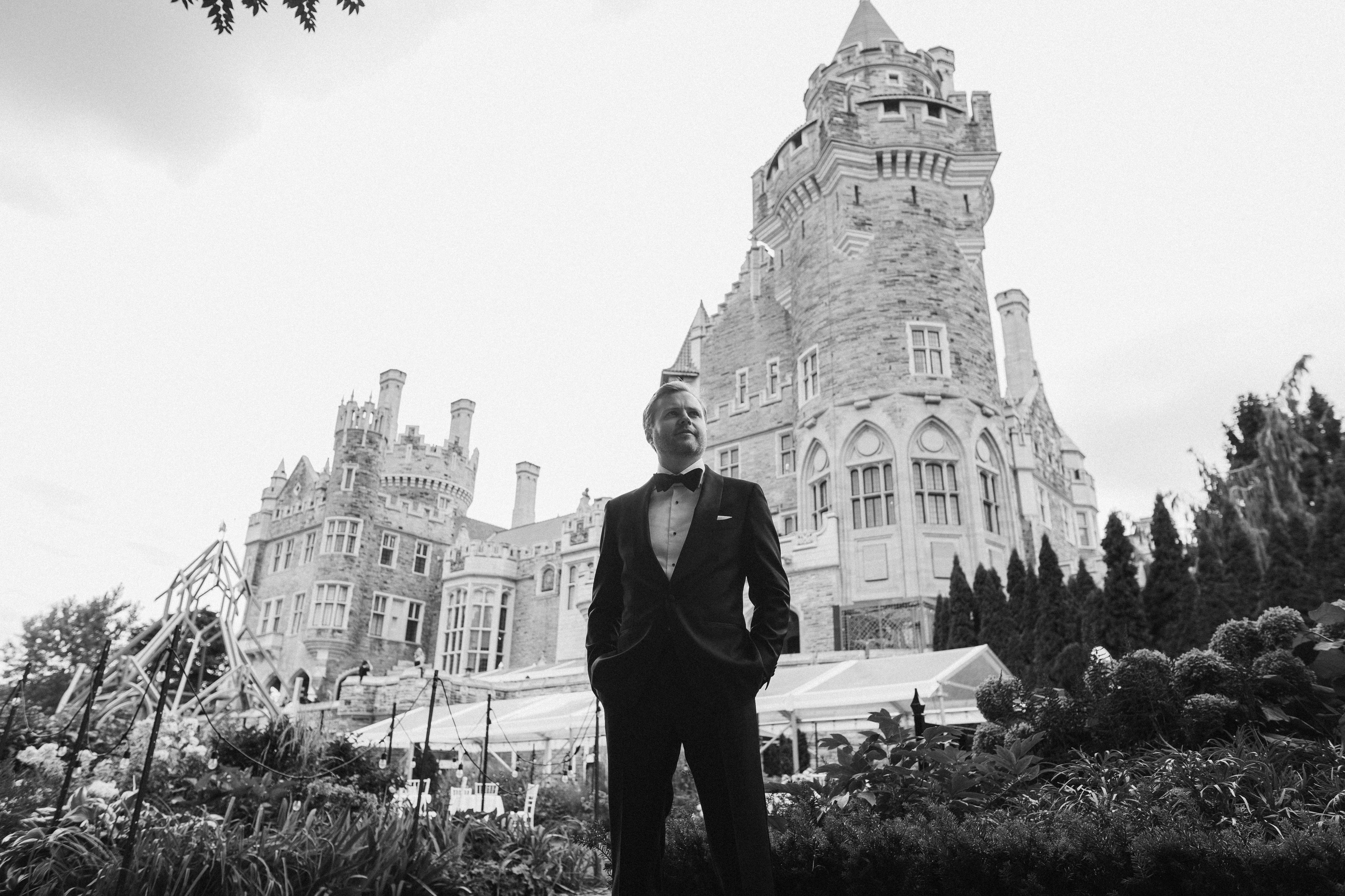 C&K Casa Loma. Wedding Photographer Toronto