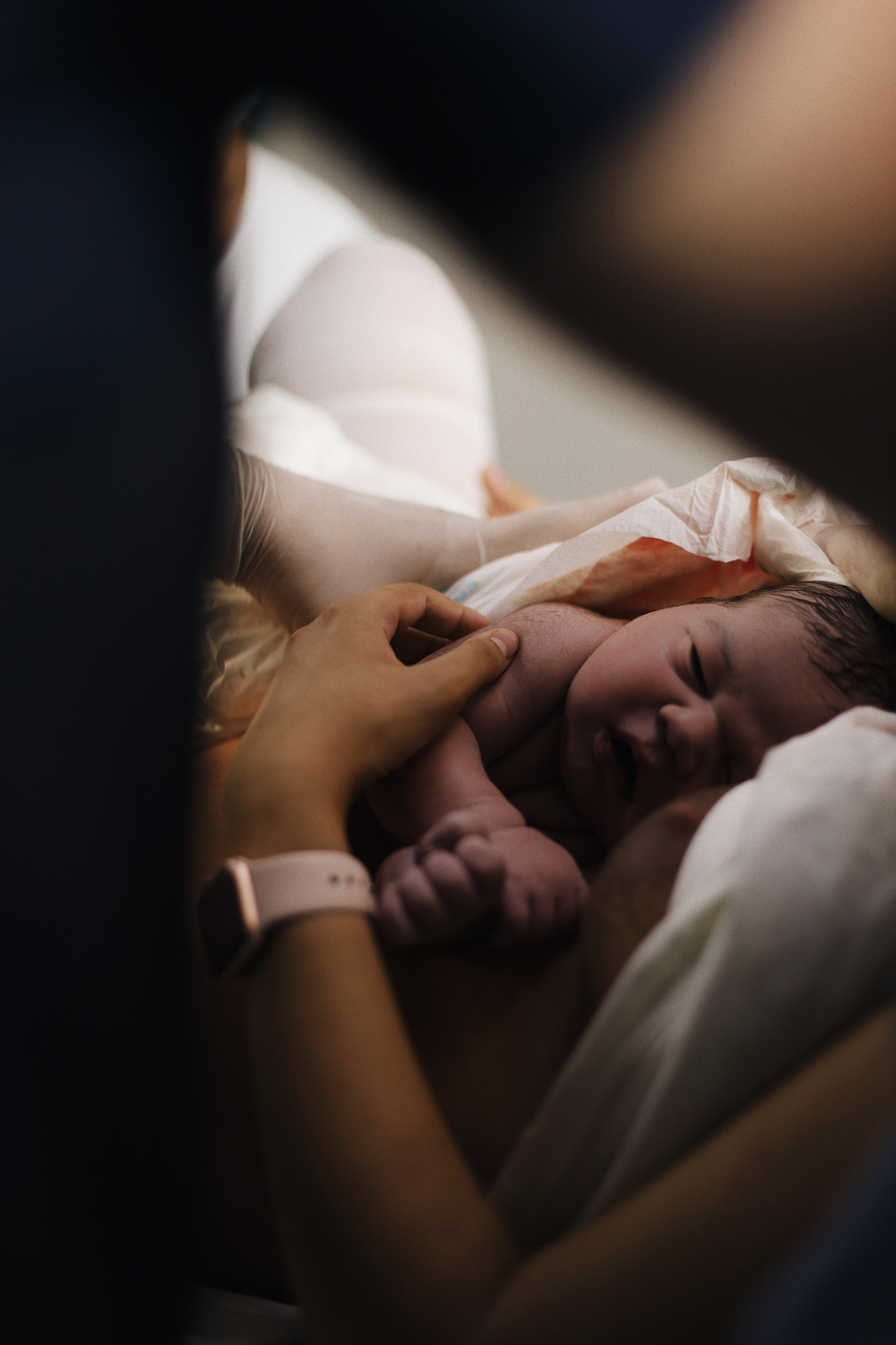 First cry. Wedding Photographer Toronto