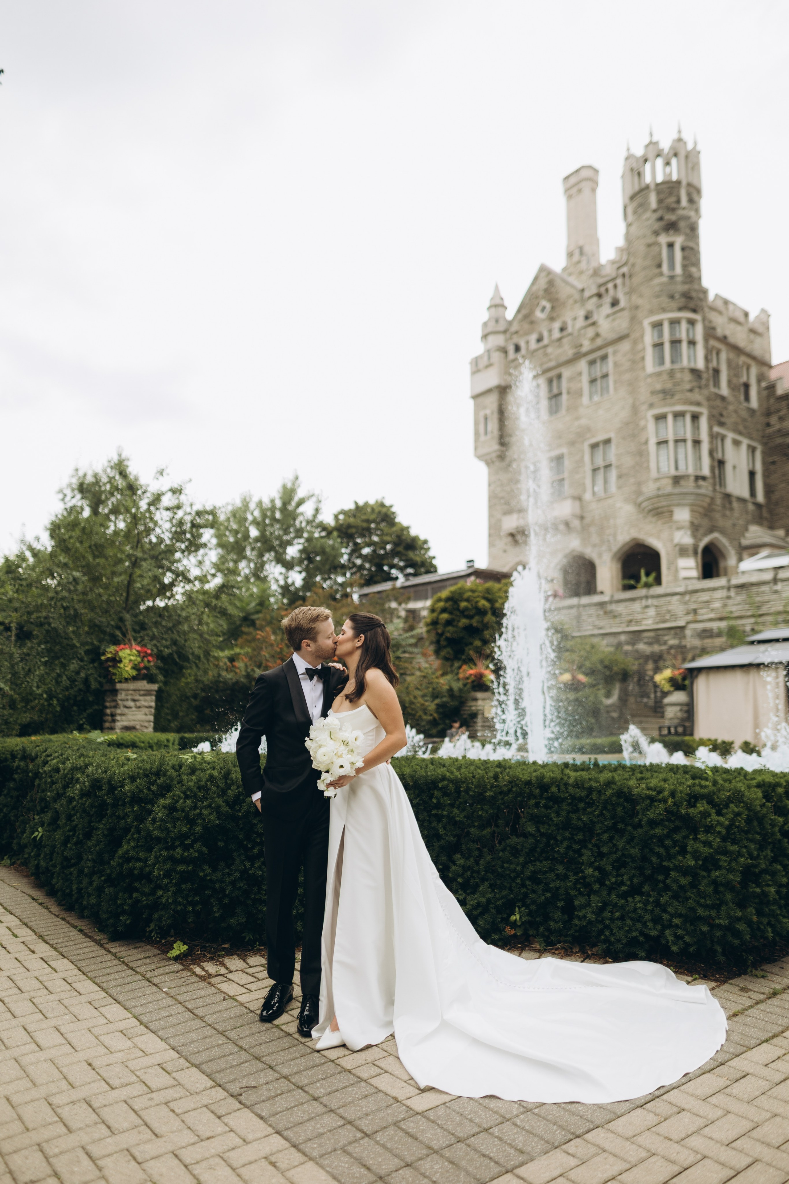 C&K Casa Loma. Wedding Photographer Toronto