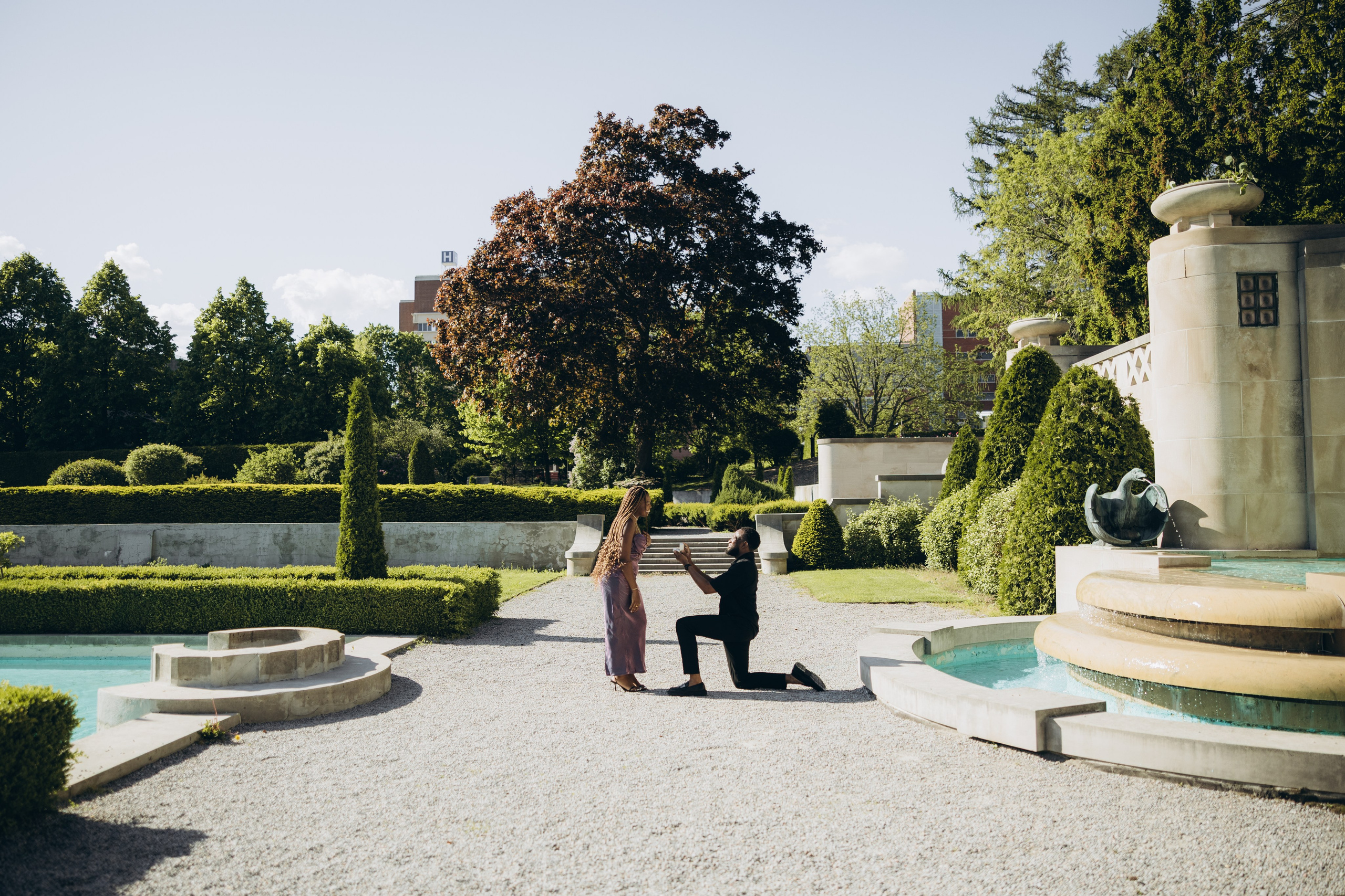 Proposal in Parkwood. Wedding Photographer Toronto