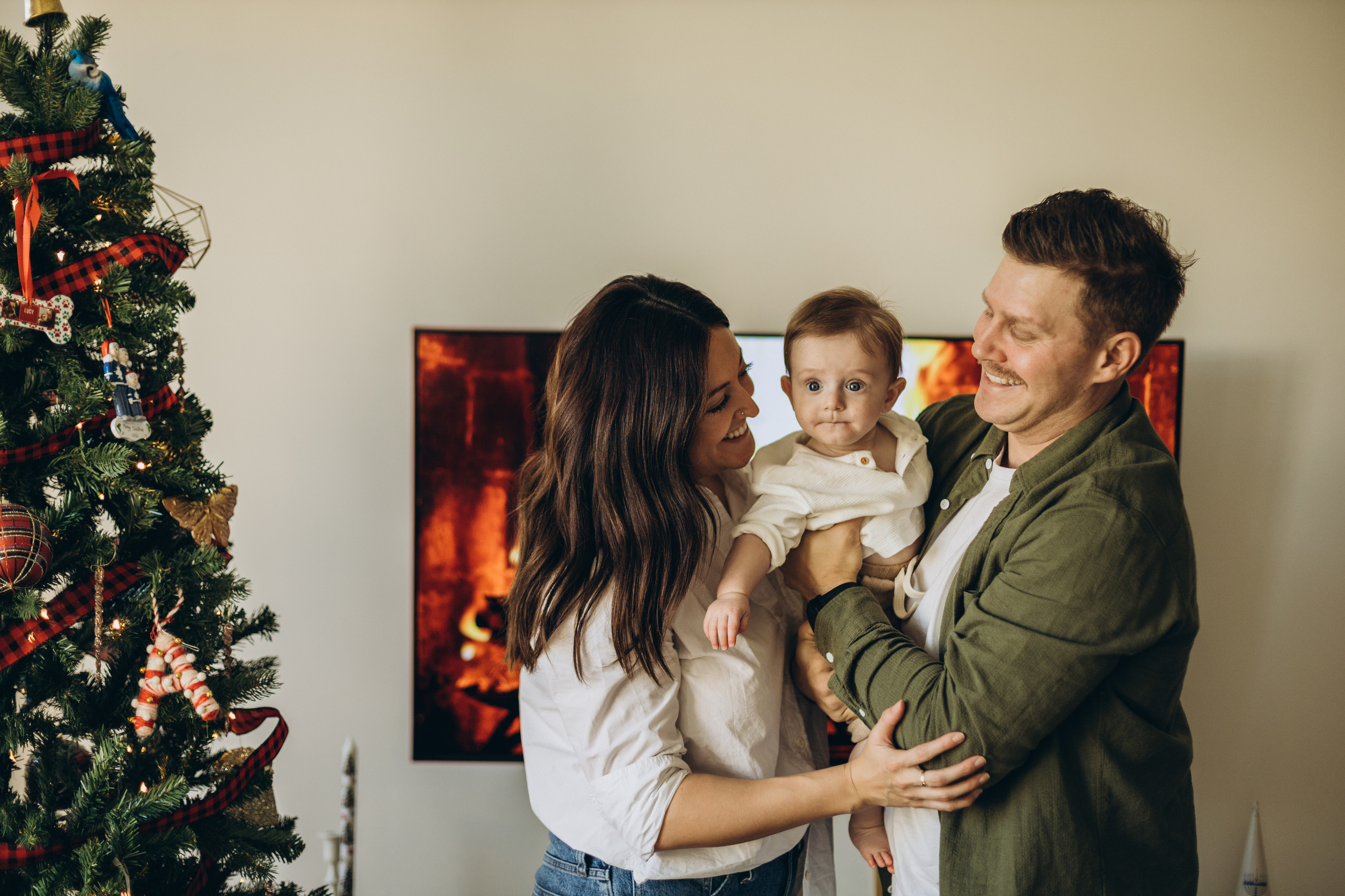 First Christmas. Wedding Photographer Toronto