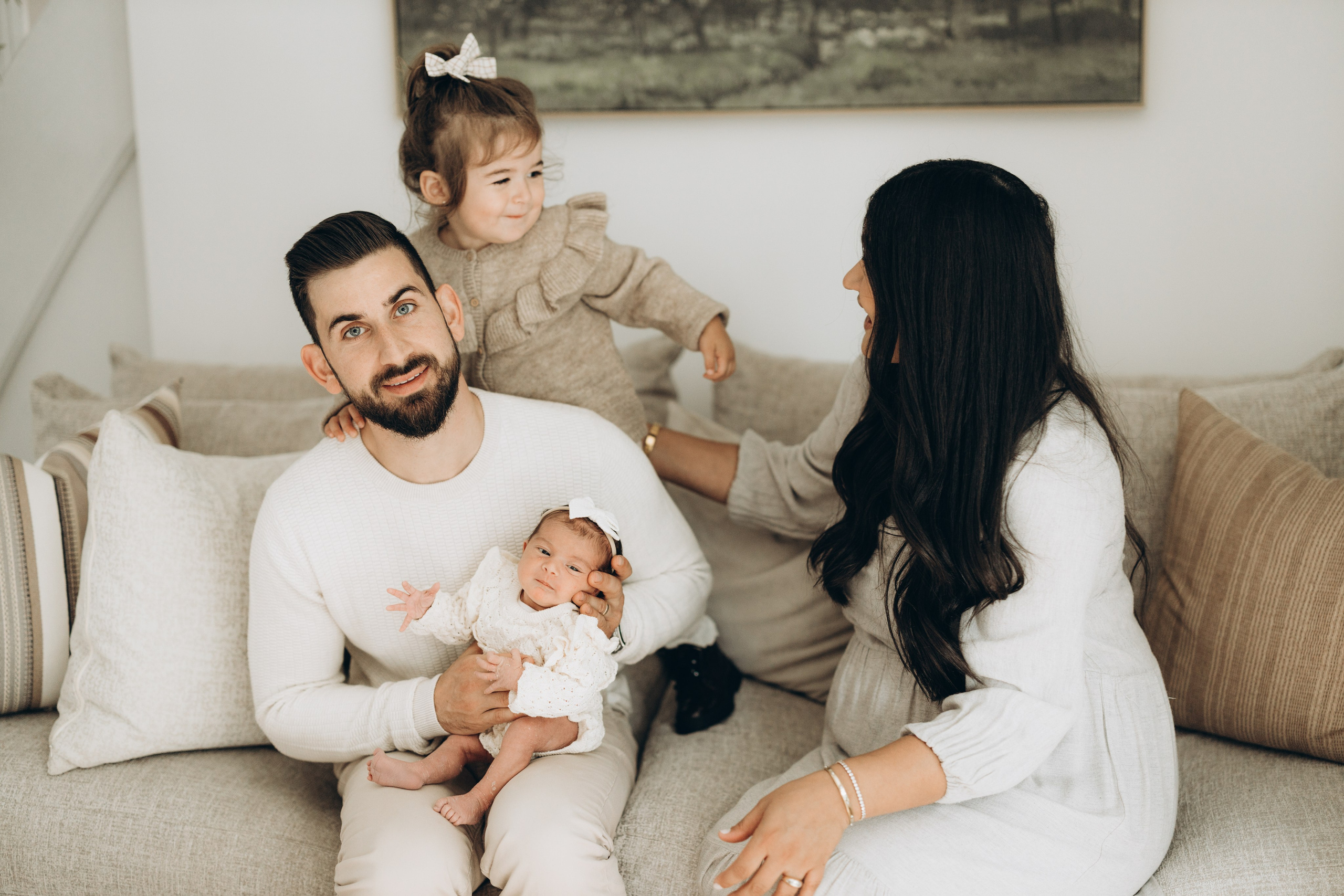 Newborn/family photo session. Wedding Photographer Toronto