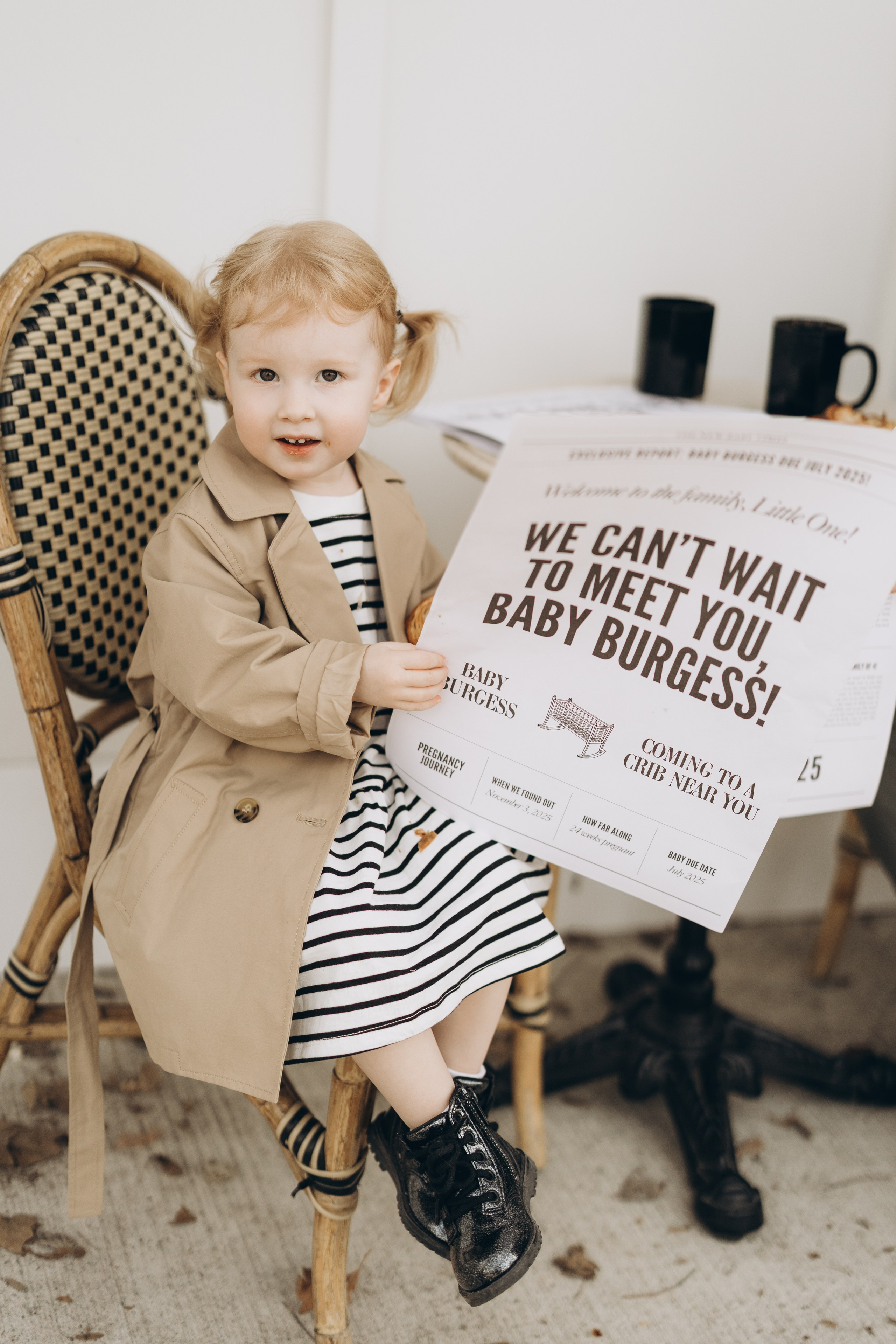 Baby announcement. Wedding Photographer Toronto