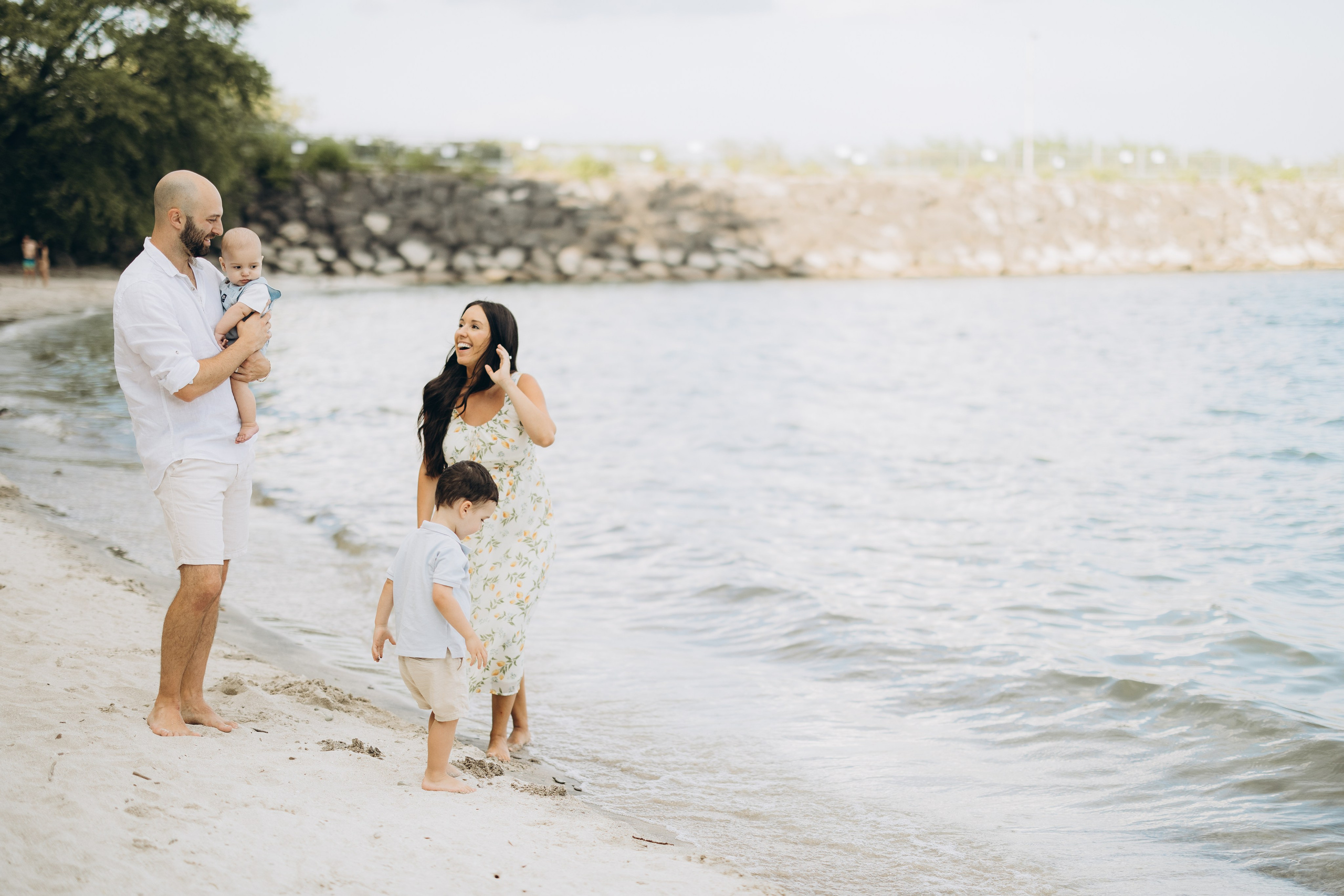 Beach photo session. Wedding Photographer Toronto