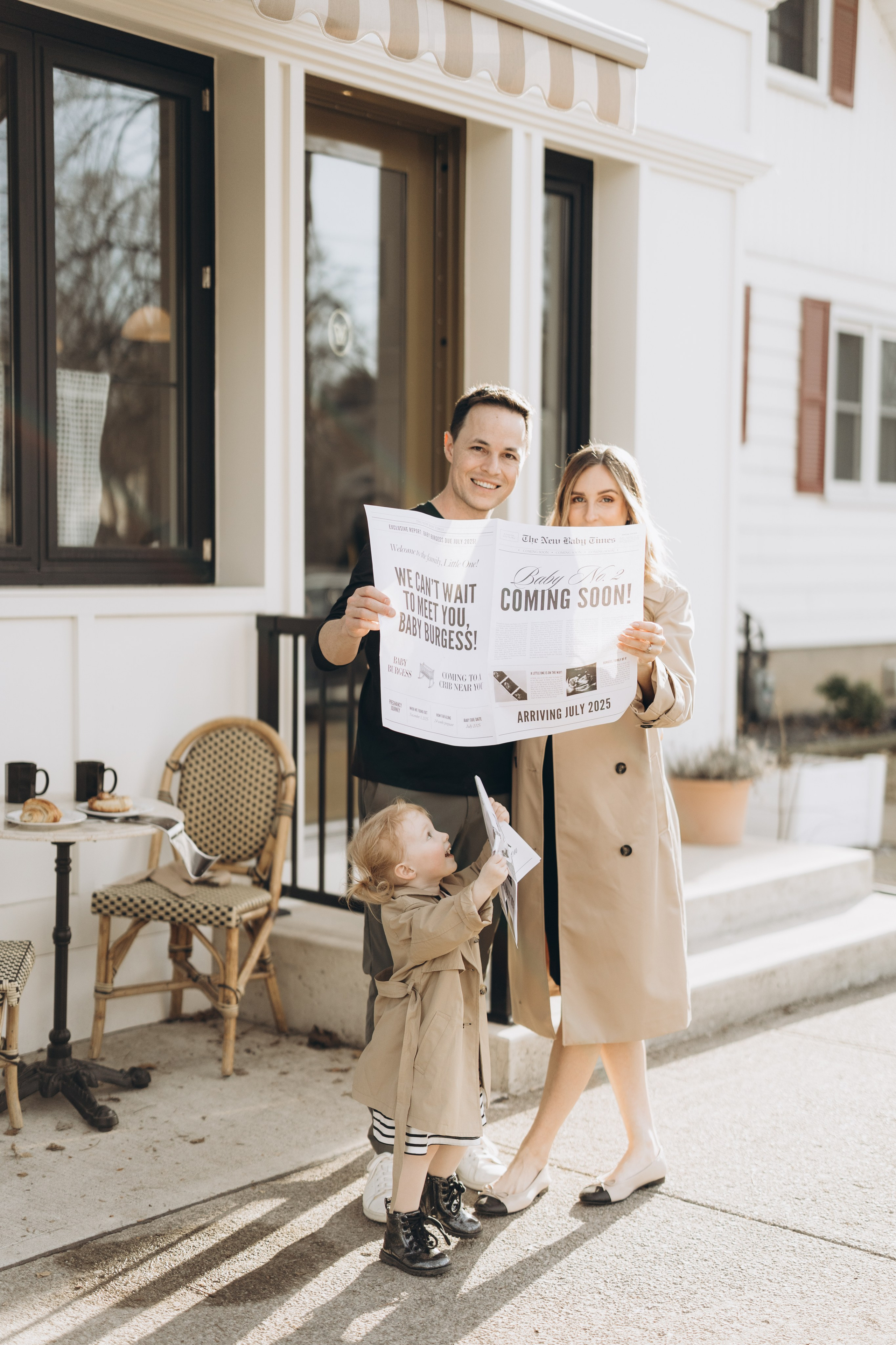 Baby announcement. Wedding Photographer Toronto