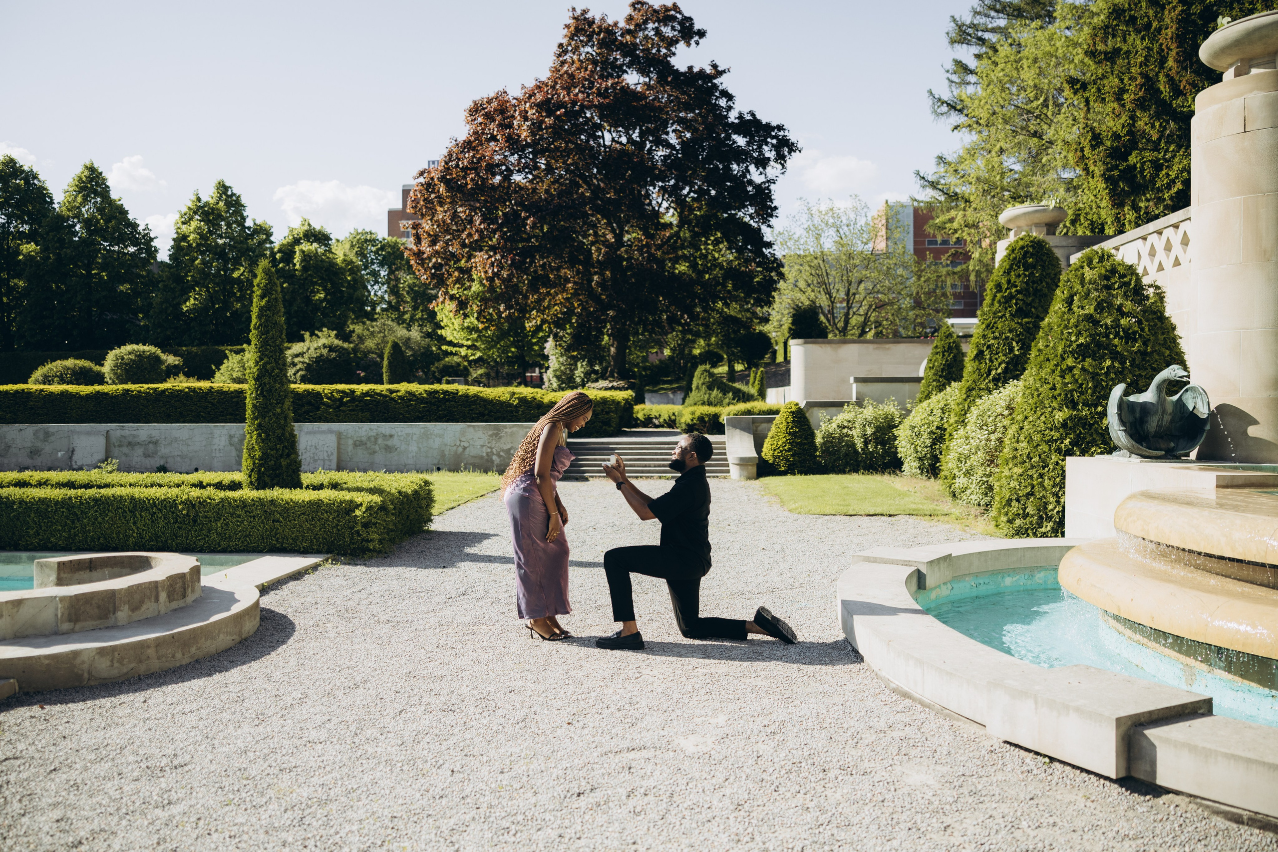 Proposal in Parkwood. Wedding Photographer Toronto