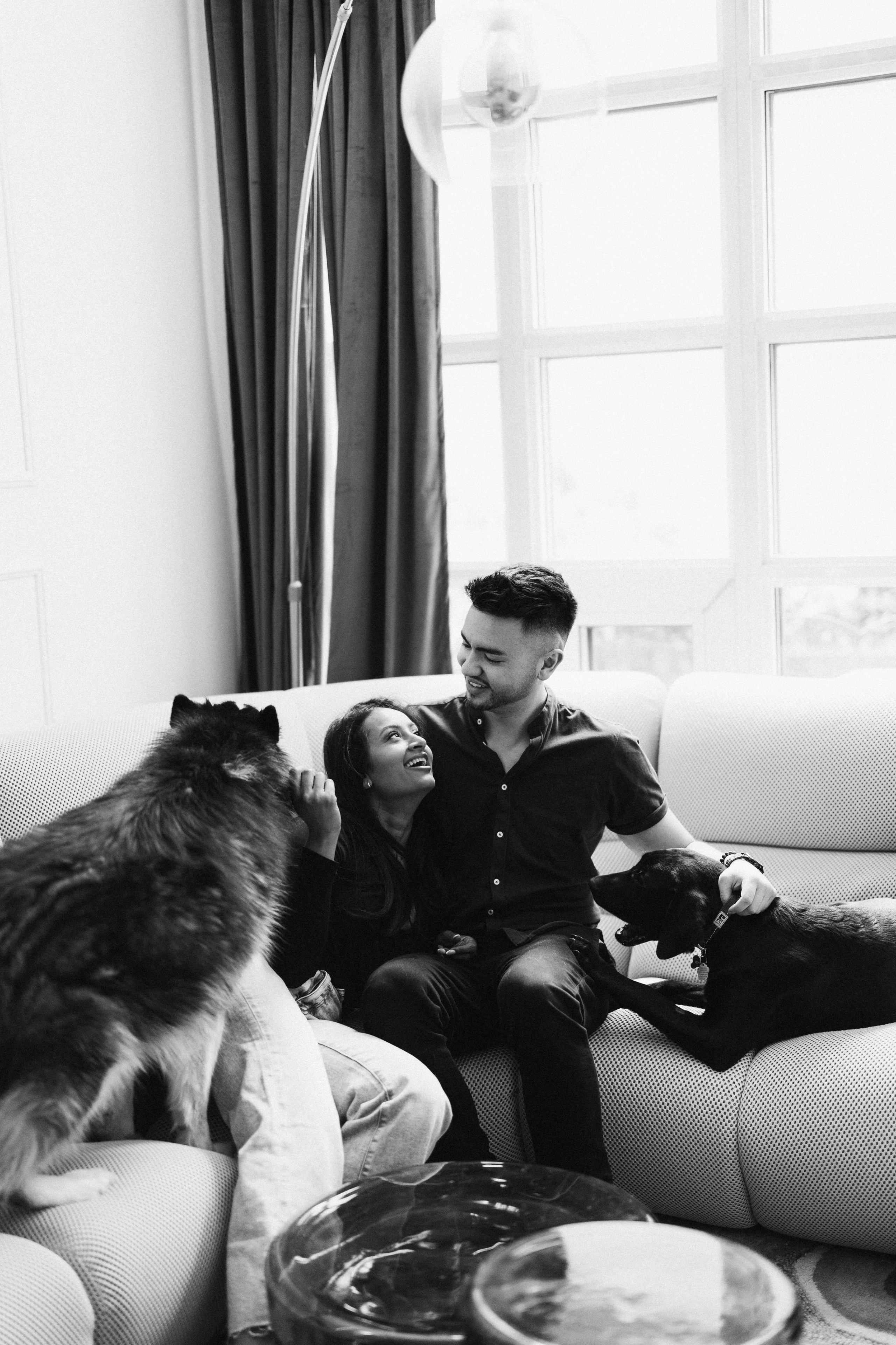 Love at home!. Wedding Photographer Toronto