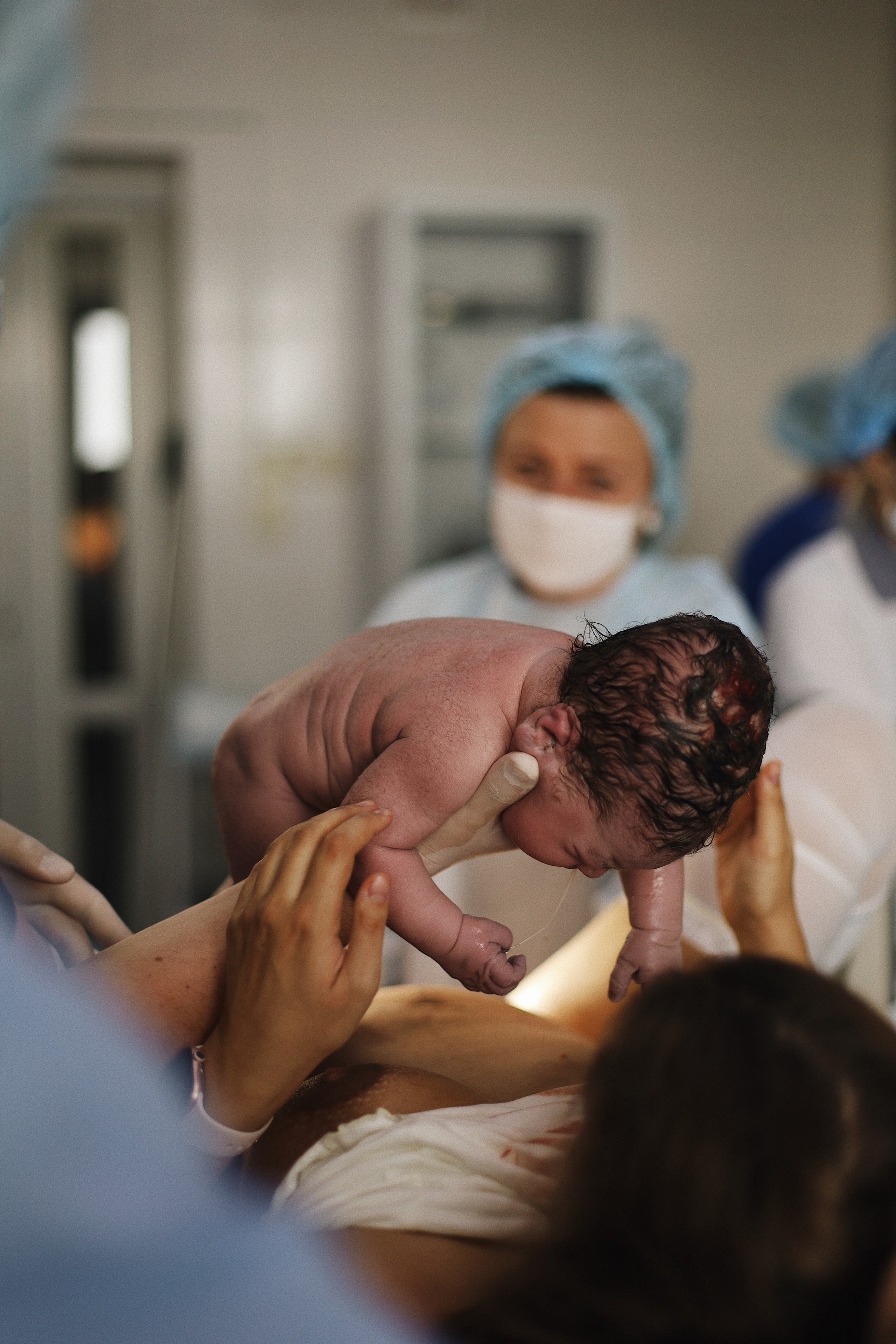 First cry. Wedding Photographer Toronto