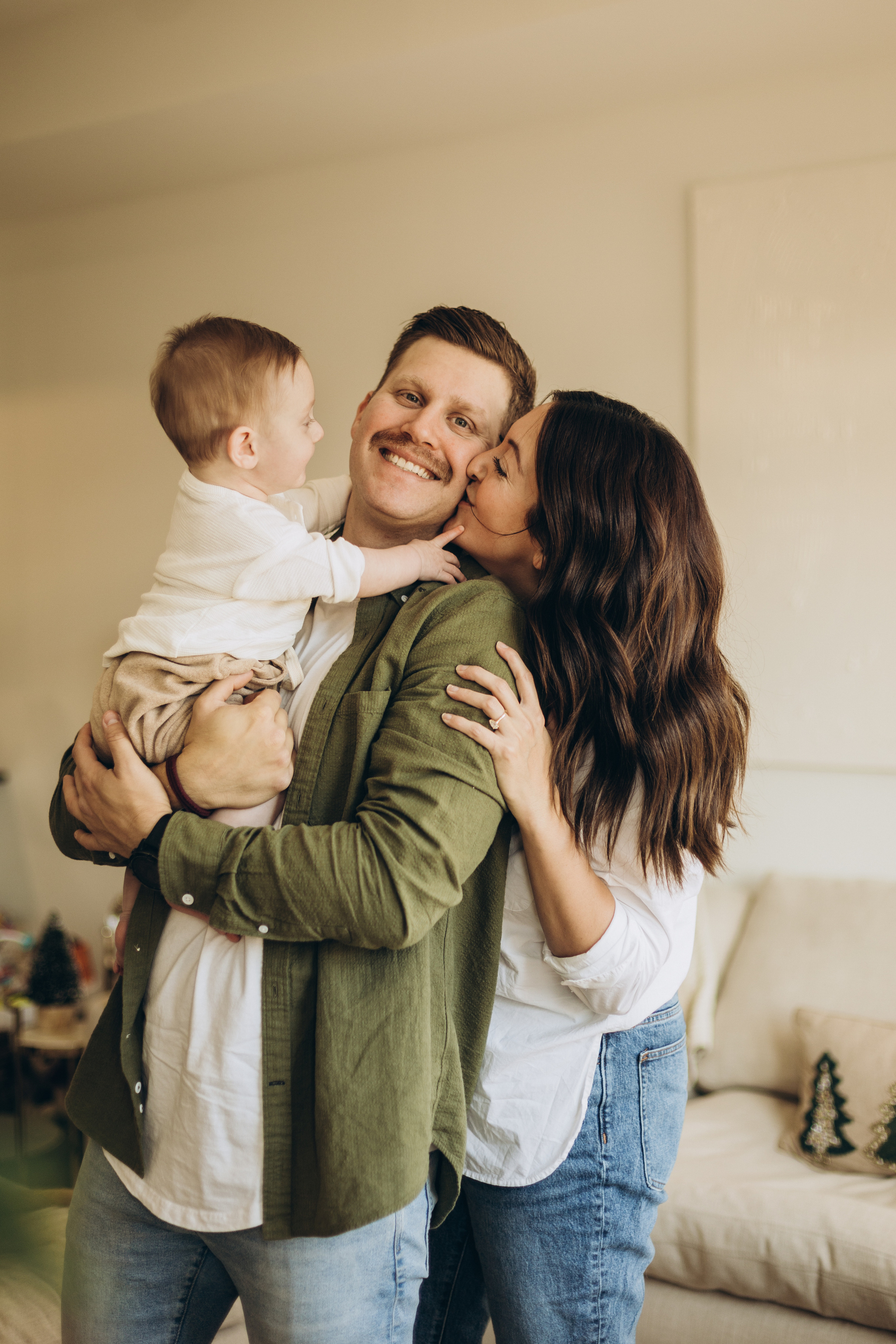 First Christmas. Wedding Photographer Toronto