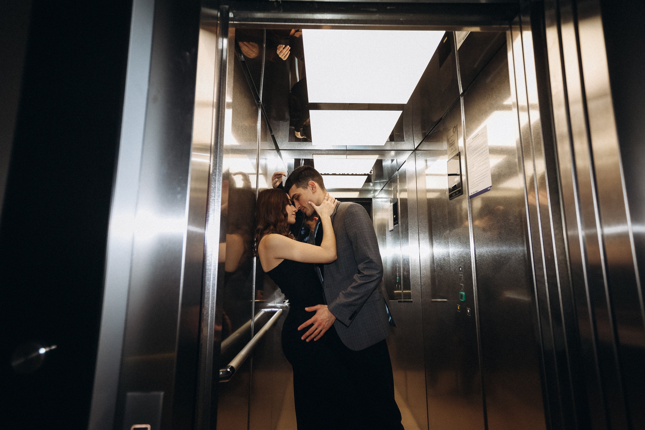 Love in the hotel. Wedding Photographer Toronto