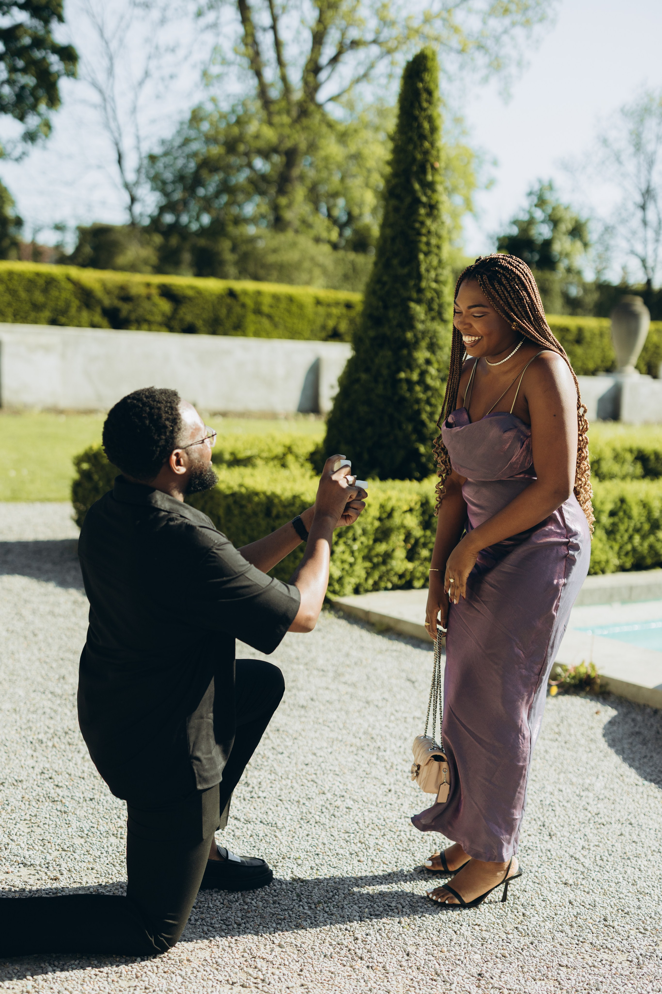 Proposal in Parkwood. Wedding Photographer Toronto