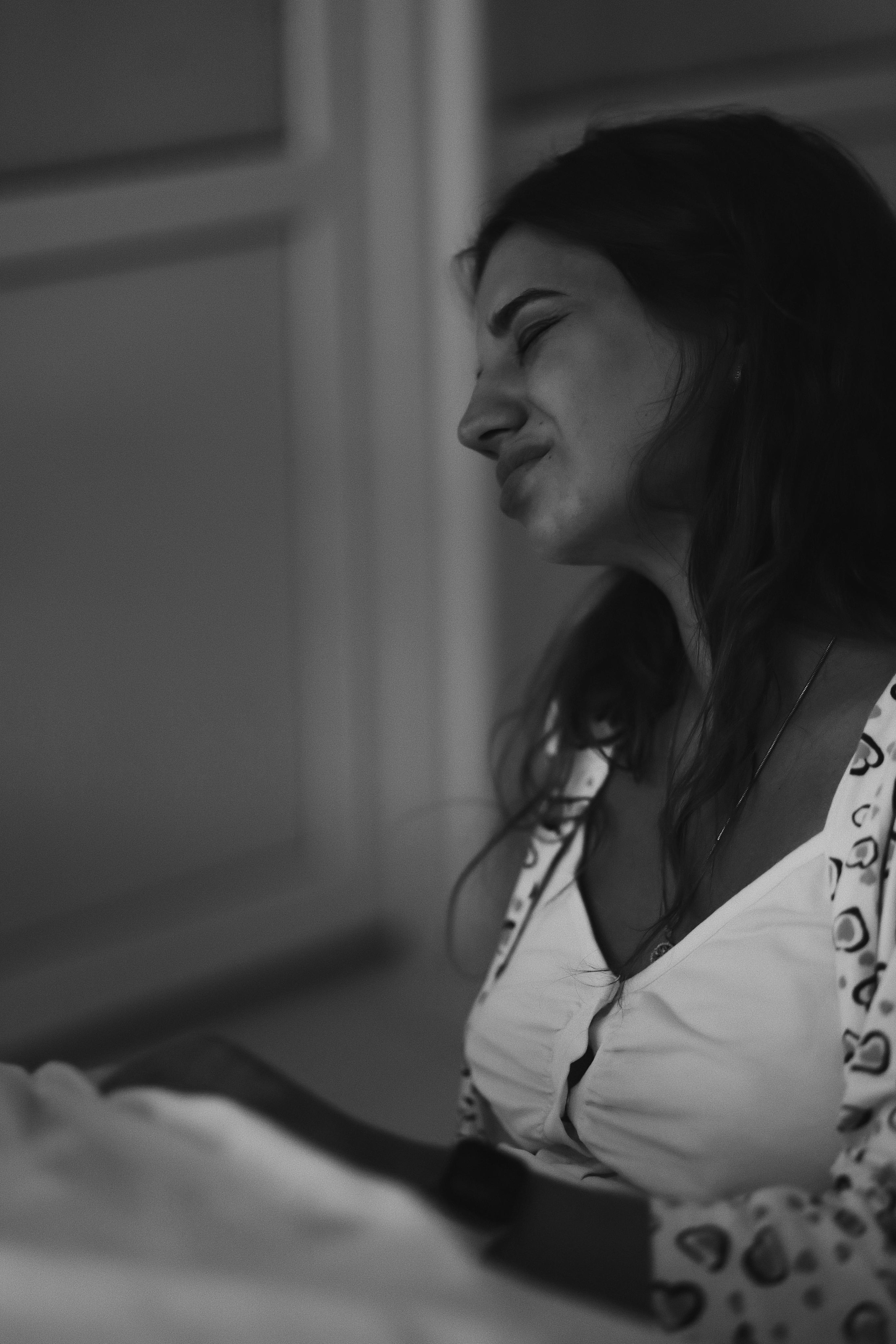 First cry. Wedding Photographer Toronto