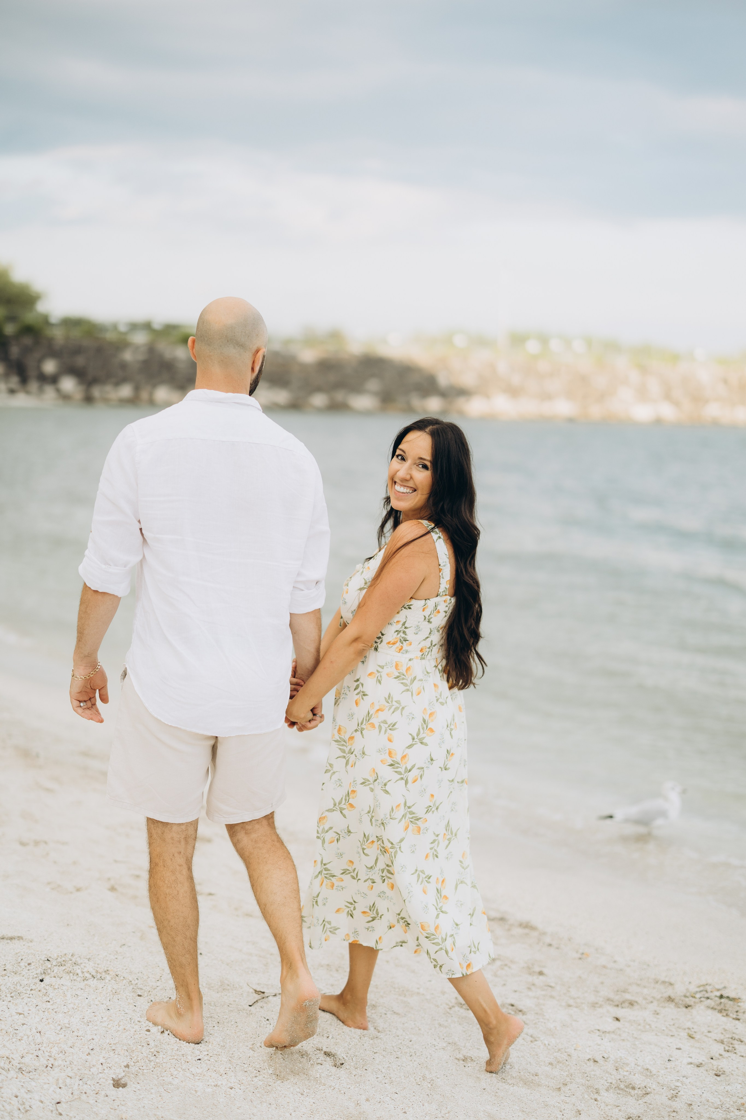 Beach photo session. Wedding Photographer Toronto