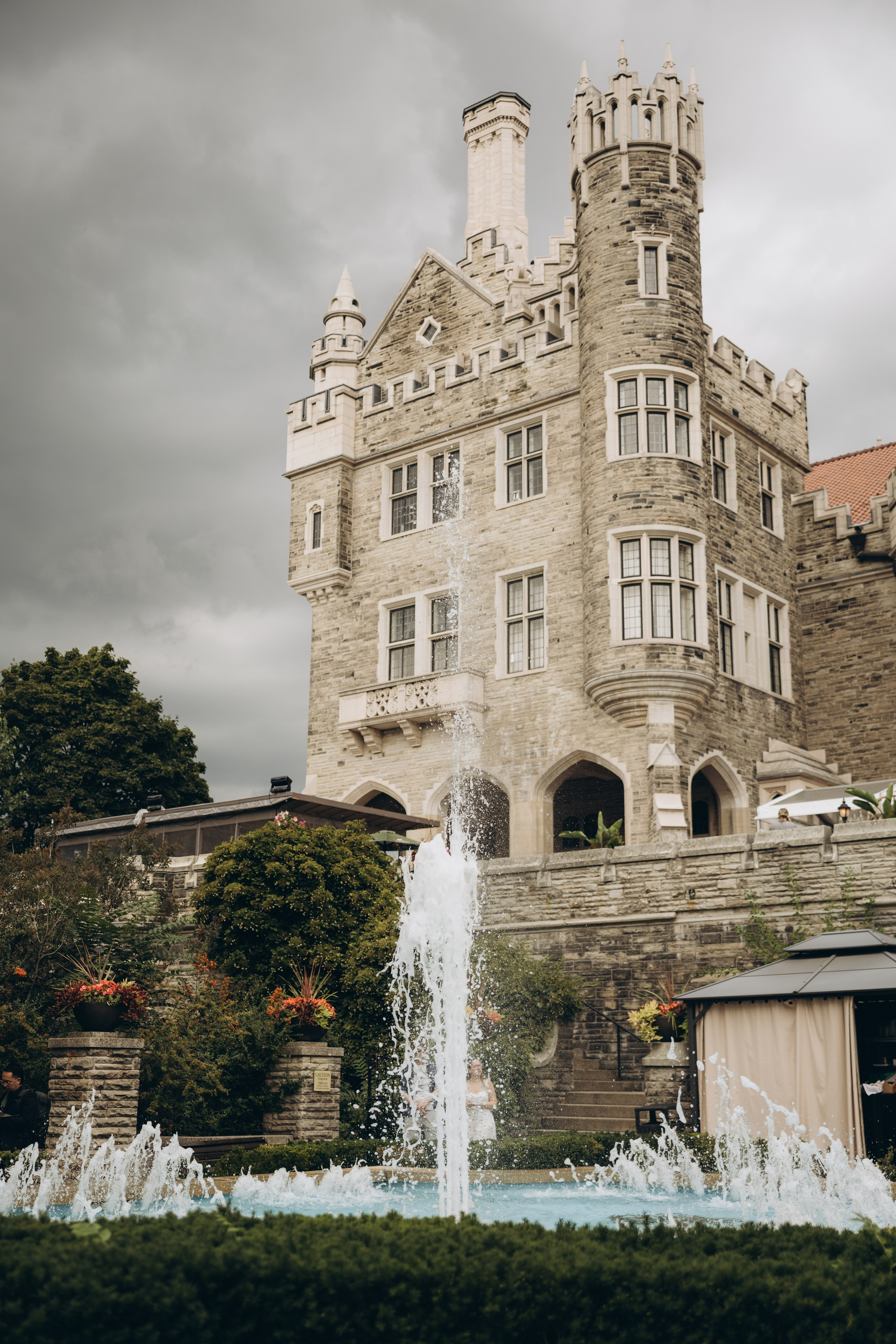 C&K Casa Loma. Wedding Photographer Toronto