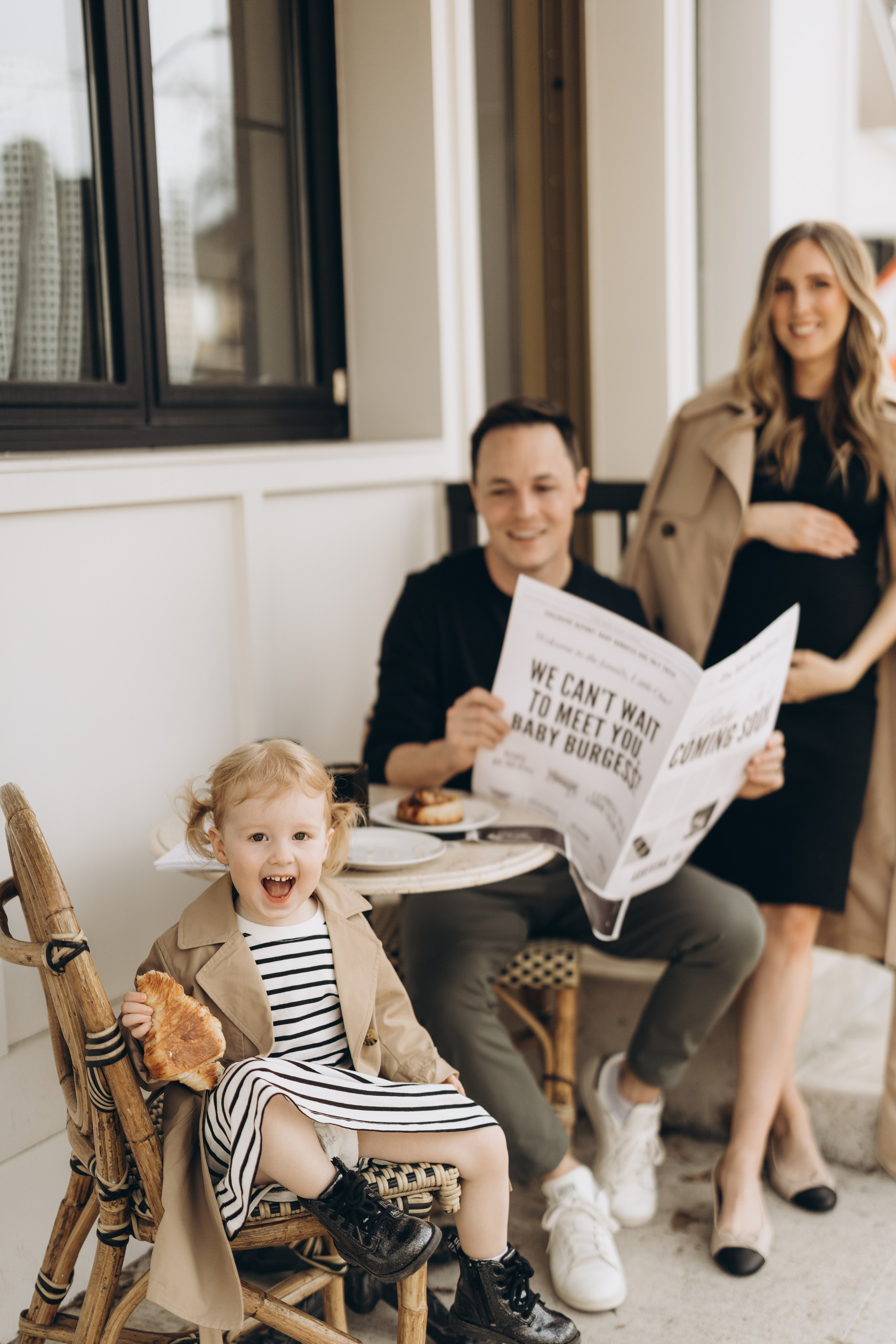 Baby announcement. Wedding Photographer Toronto