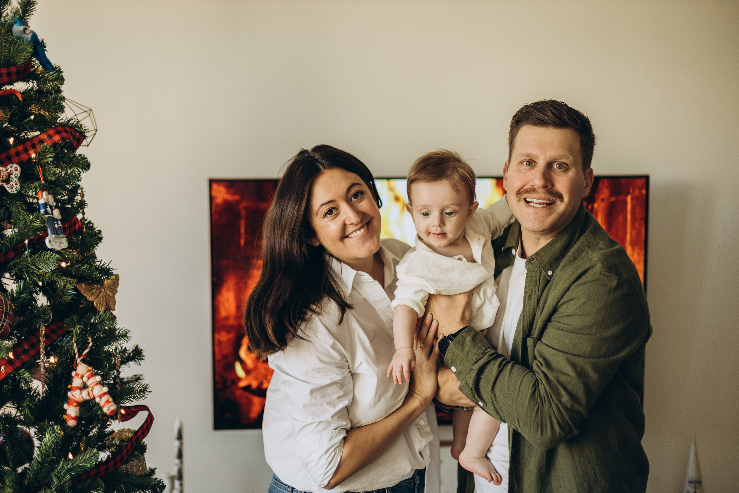 First Christmas. Wedding Photographer Toronto