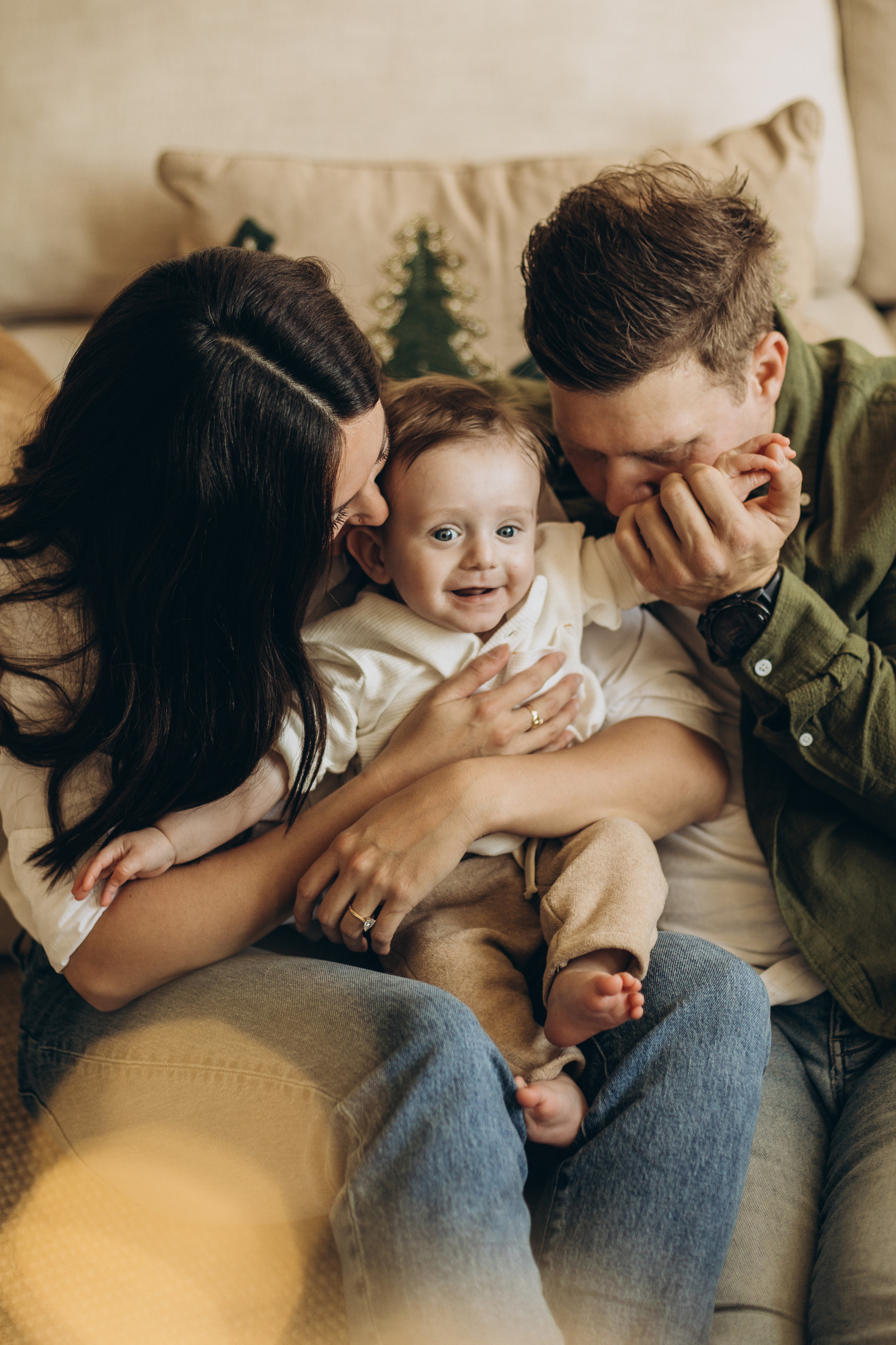 First Christmas. Wedding Photographer Toronto