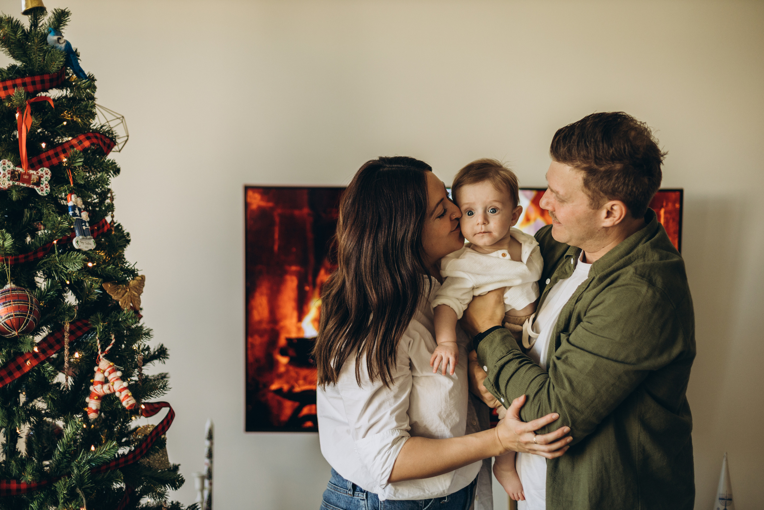 First Christmas. Wedding Photographer Toronto