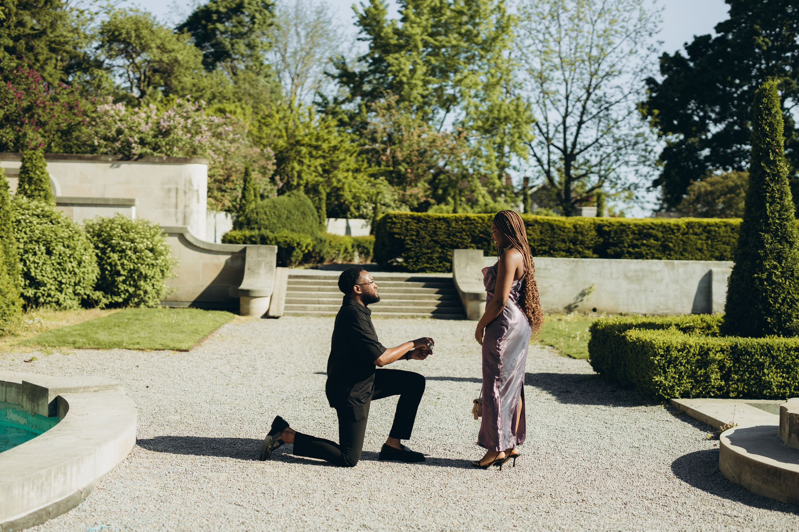 Proposal in Parkwood. Wedding Photographer Toronto
