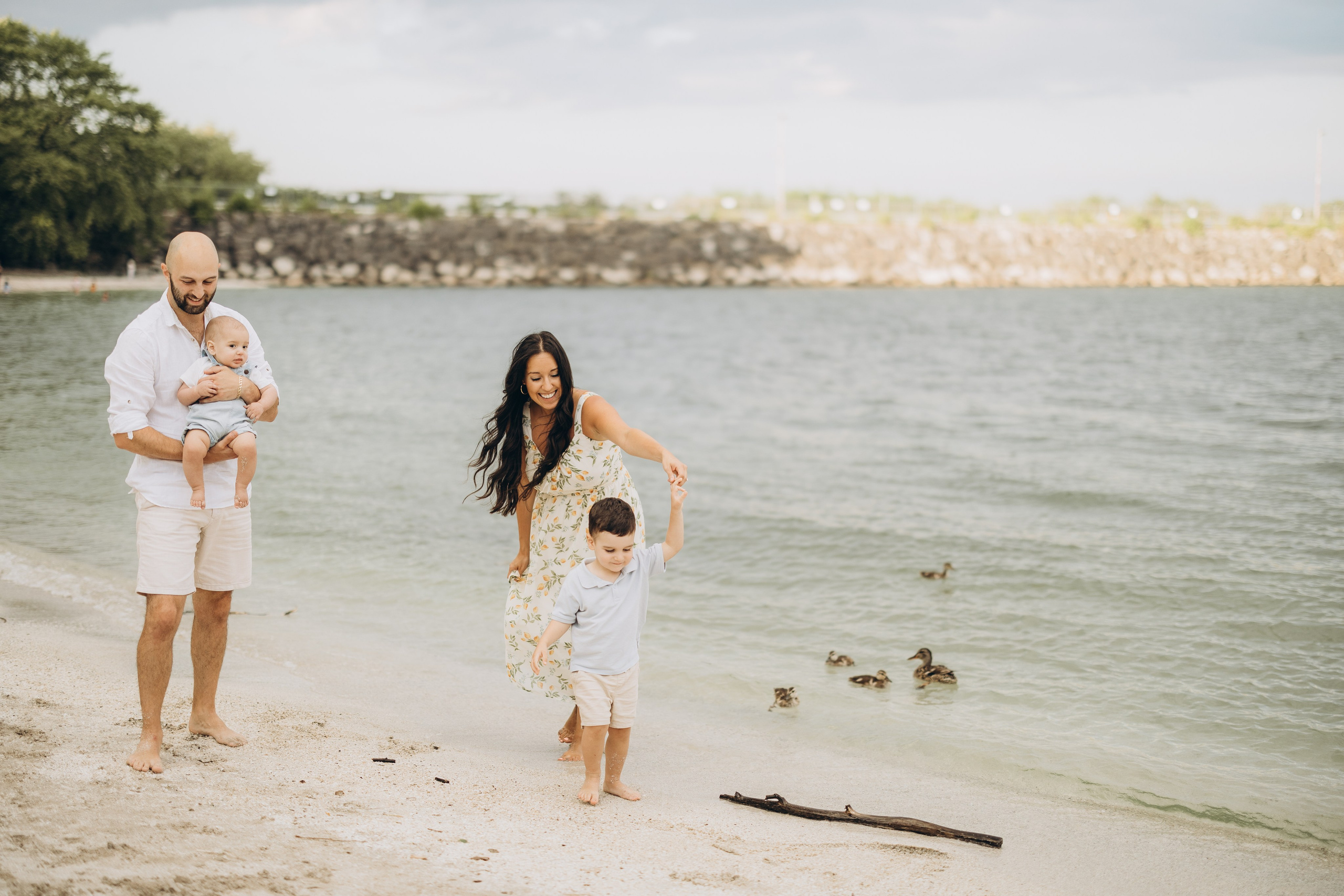 Beach photo session. Wedding Photographer Toronto