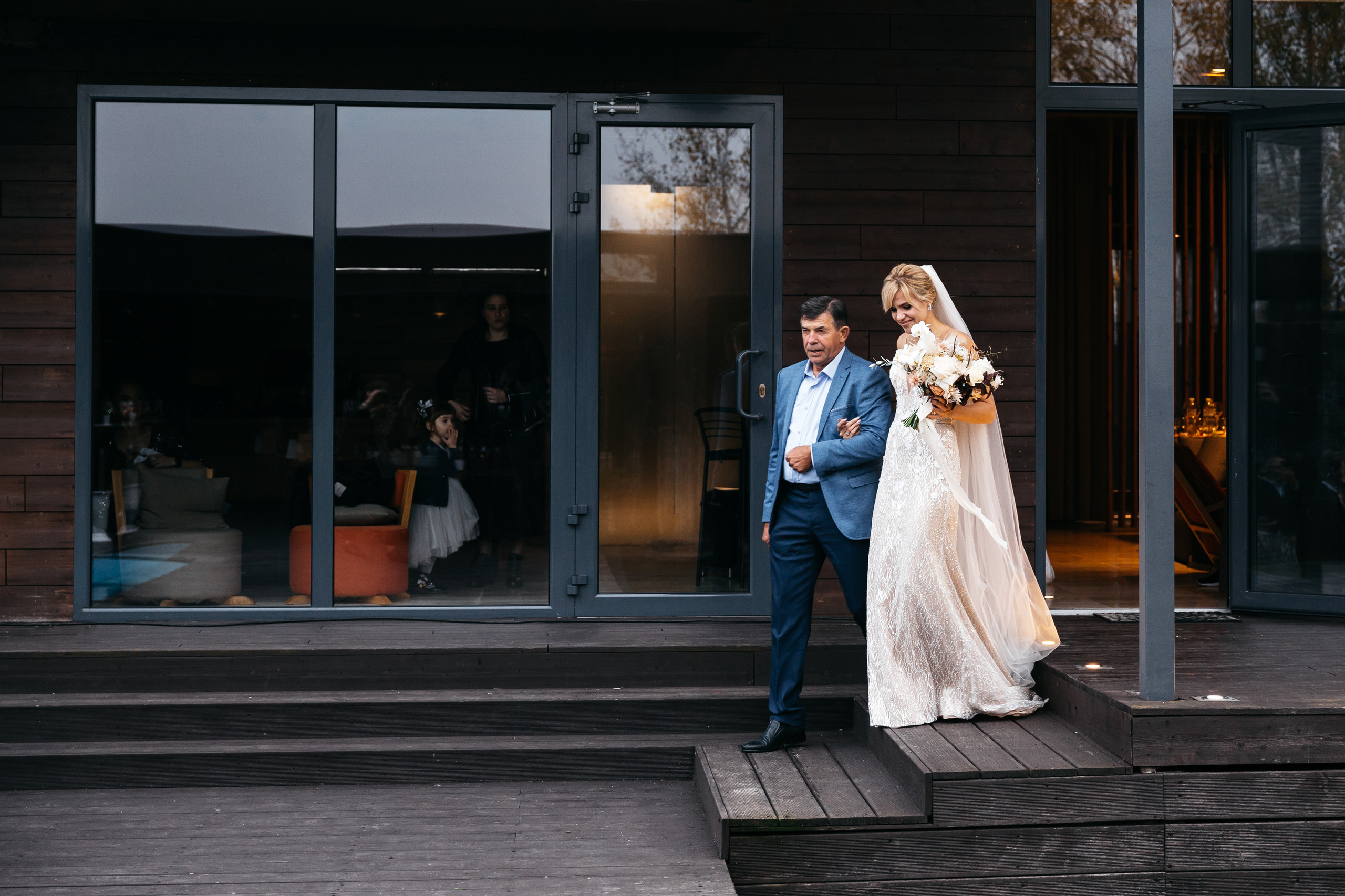 свадебная церемония выход невесты