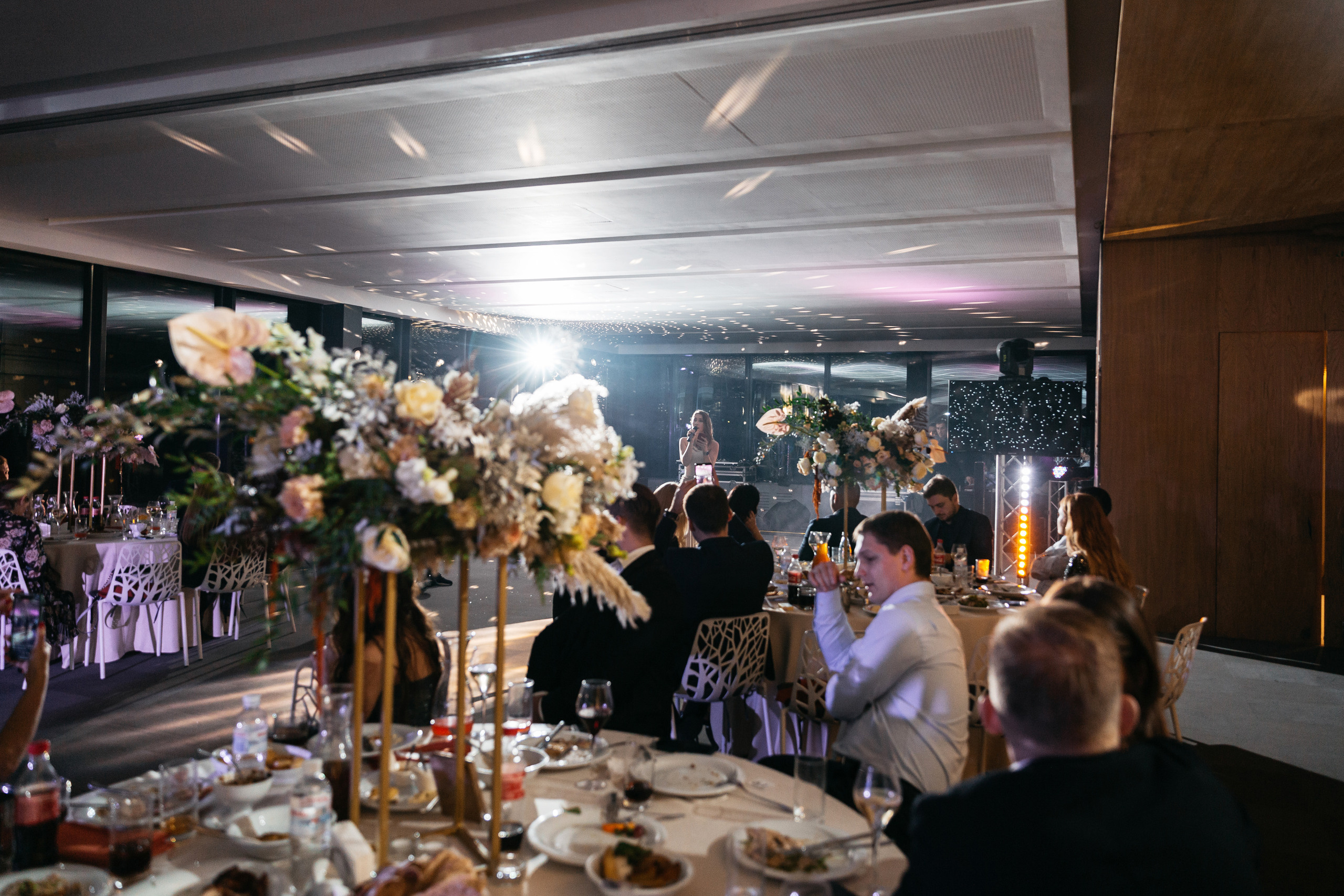 на свадебном банкете Верхолы