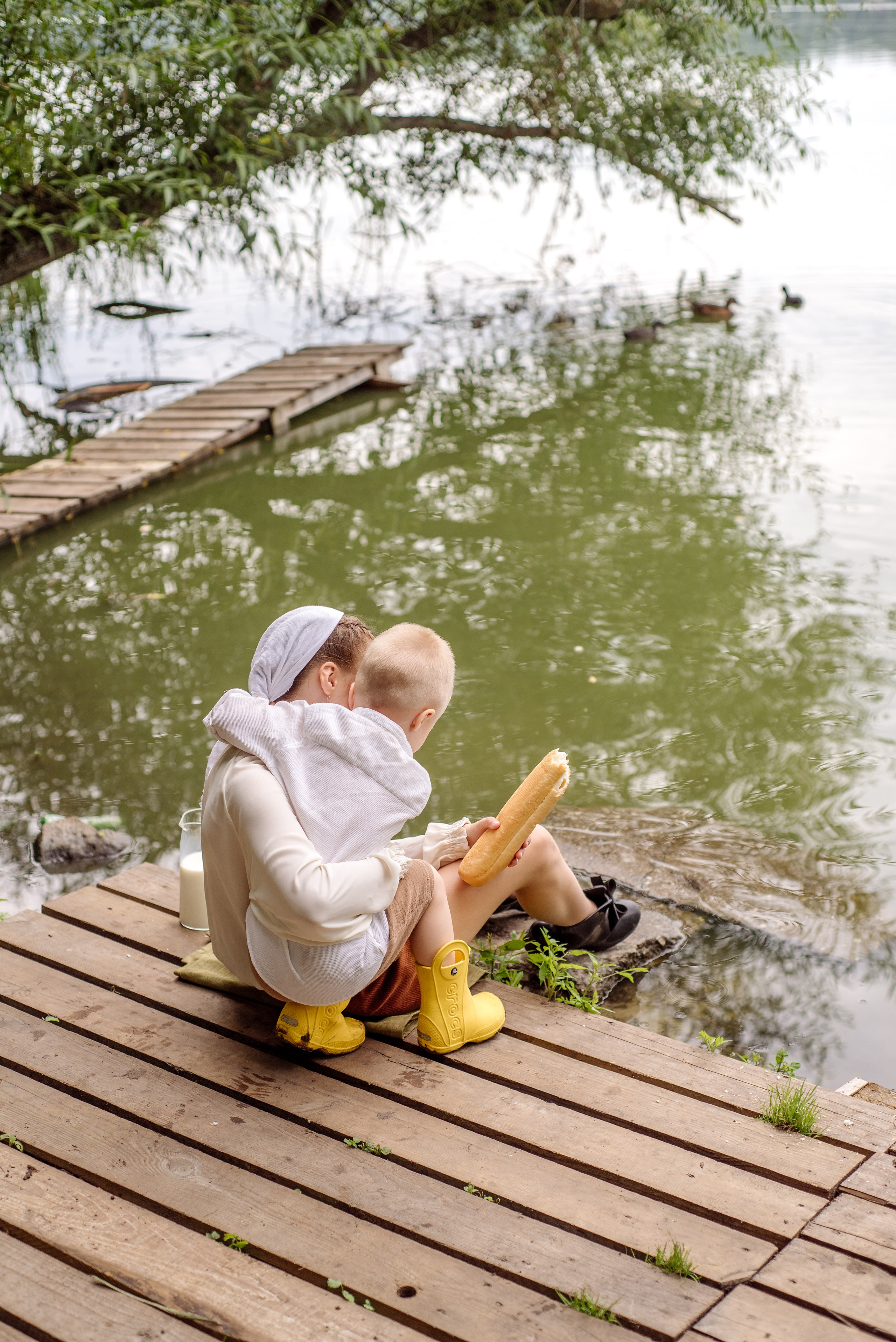 Весела рибалка. Фотограф новонароджених (newborn) та материнства у Житомирі Анна Якимчук