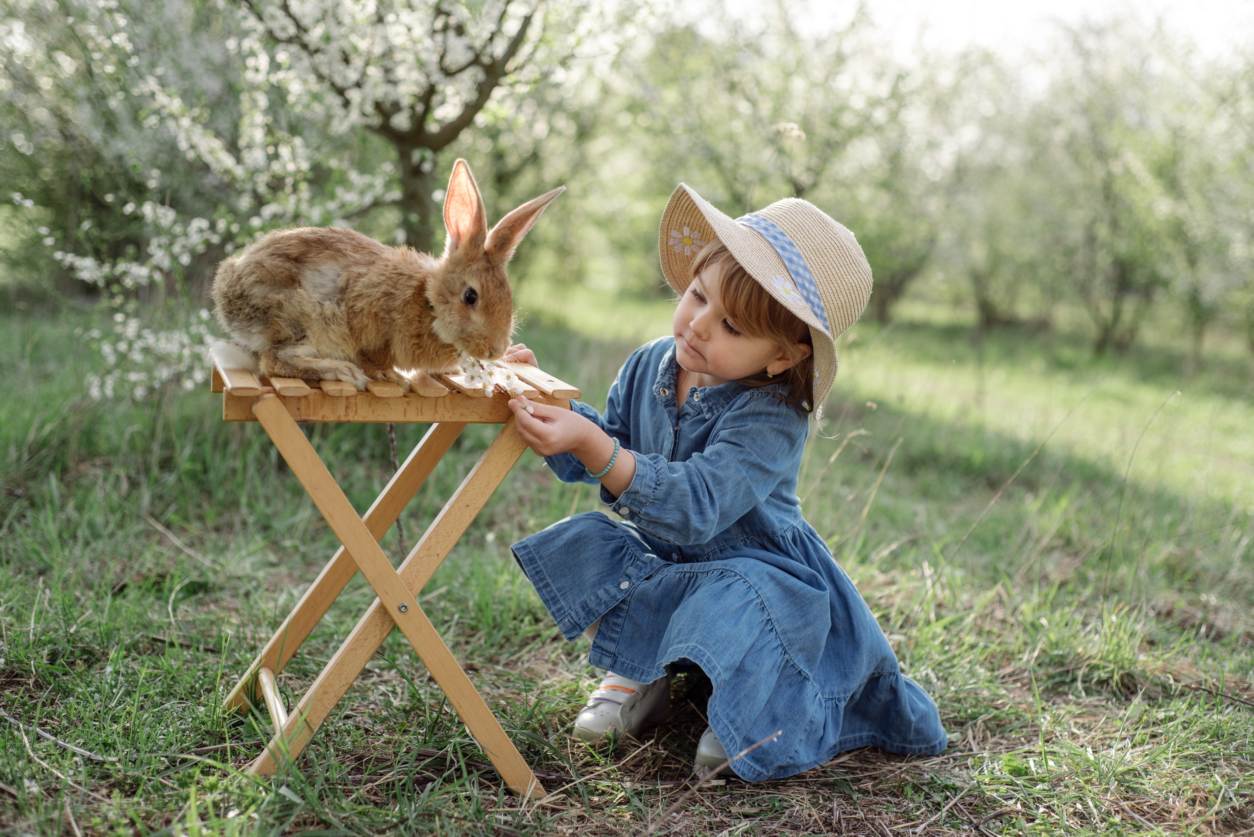 Яся і кролик. Фотограф новонароджених (newborn) та материнства у Житомирі Анна Якимчук