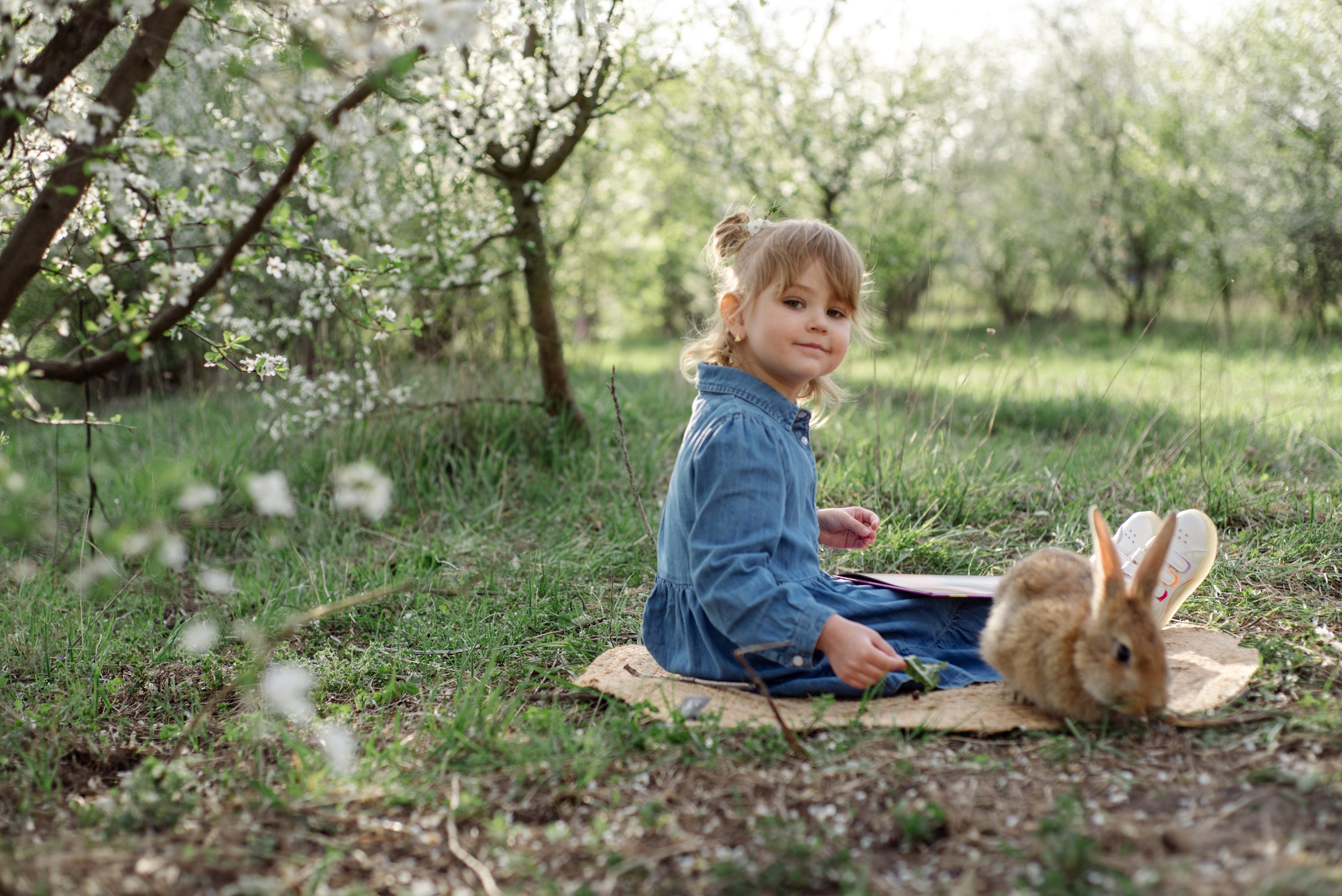 Яся і кролик. Фотограф новонароджених (newborn) та материнства у Житомирі Анна Якимчук