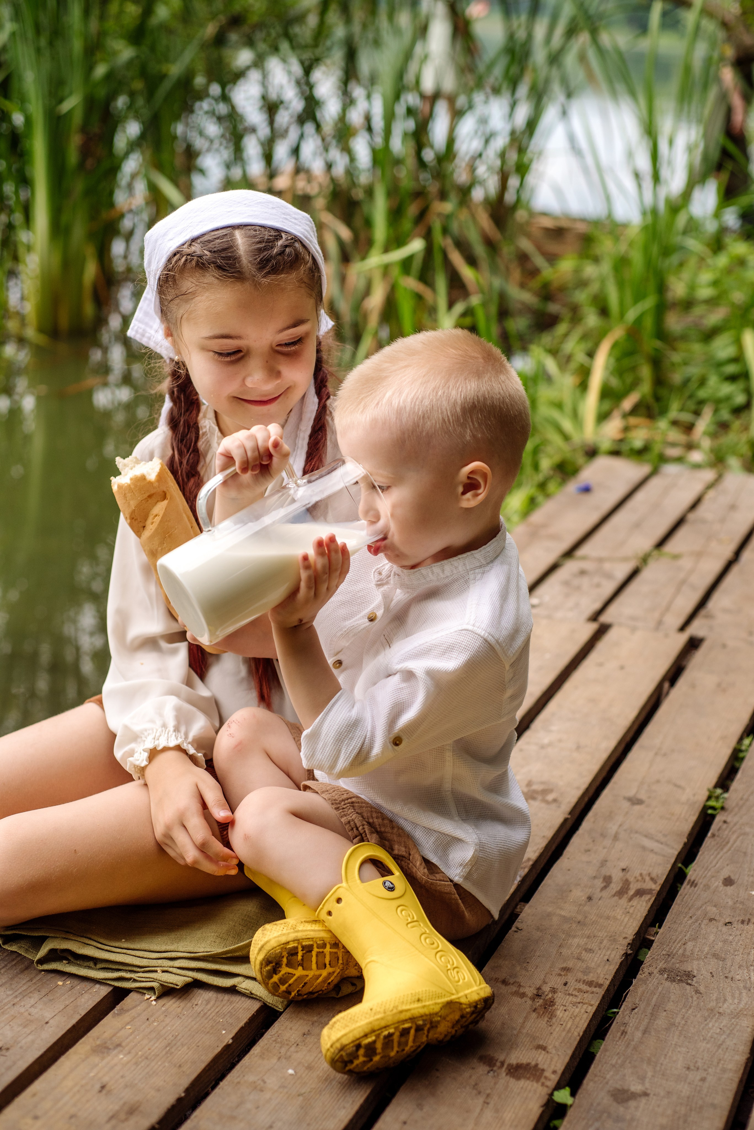 Весела рибалка. Фотограф новонароджених (newborn) та материнства у Житомирі Анна Якимчук