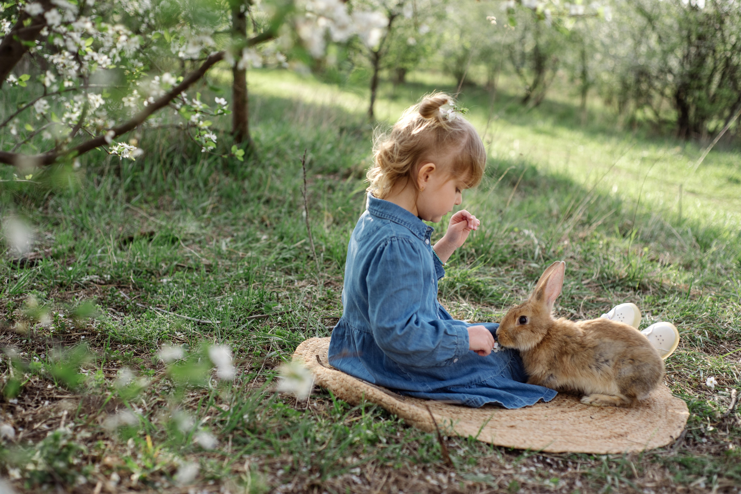 Яся і кролик. Фотограф новонароджених (newborn) та материнства у Житомирі Анна Якимчук