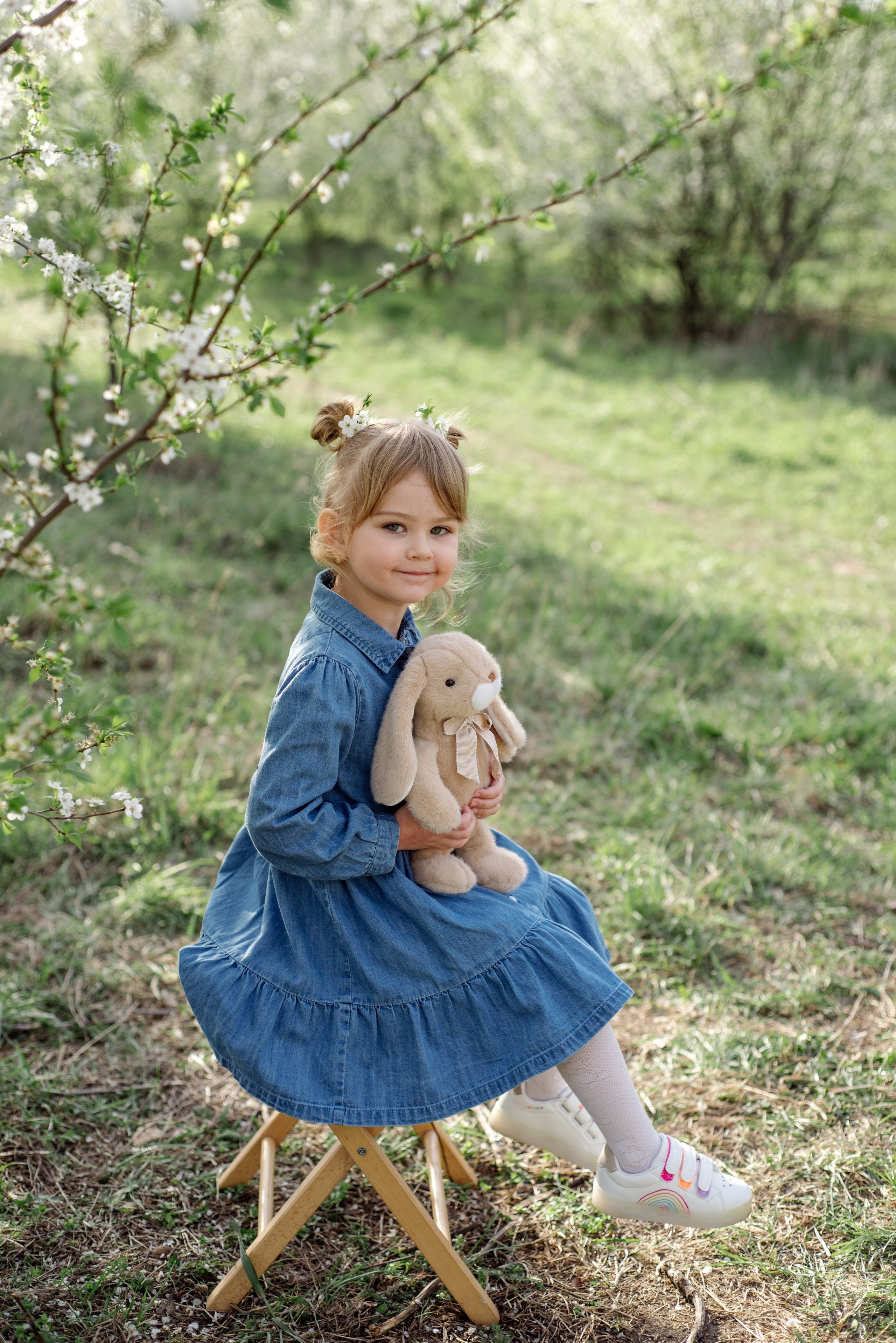 Яся і кролик. Фотограф новонароджених (newborn) та материнства у Житомирі Анна Якимчук
