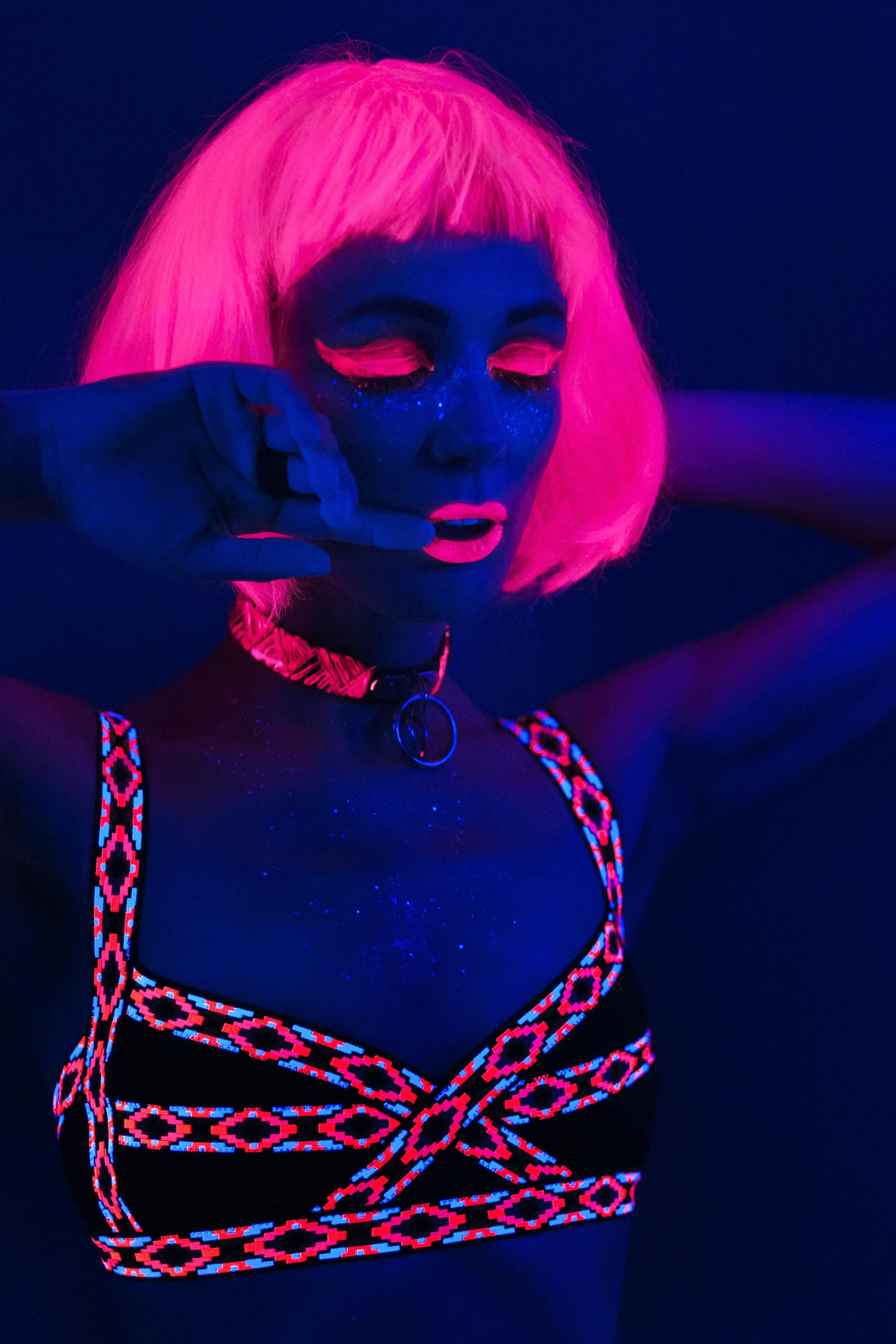 Неонова фотосесія. Портретний та репортажний фотограф в Києві Юрій Корнійчук