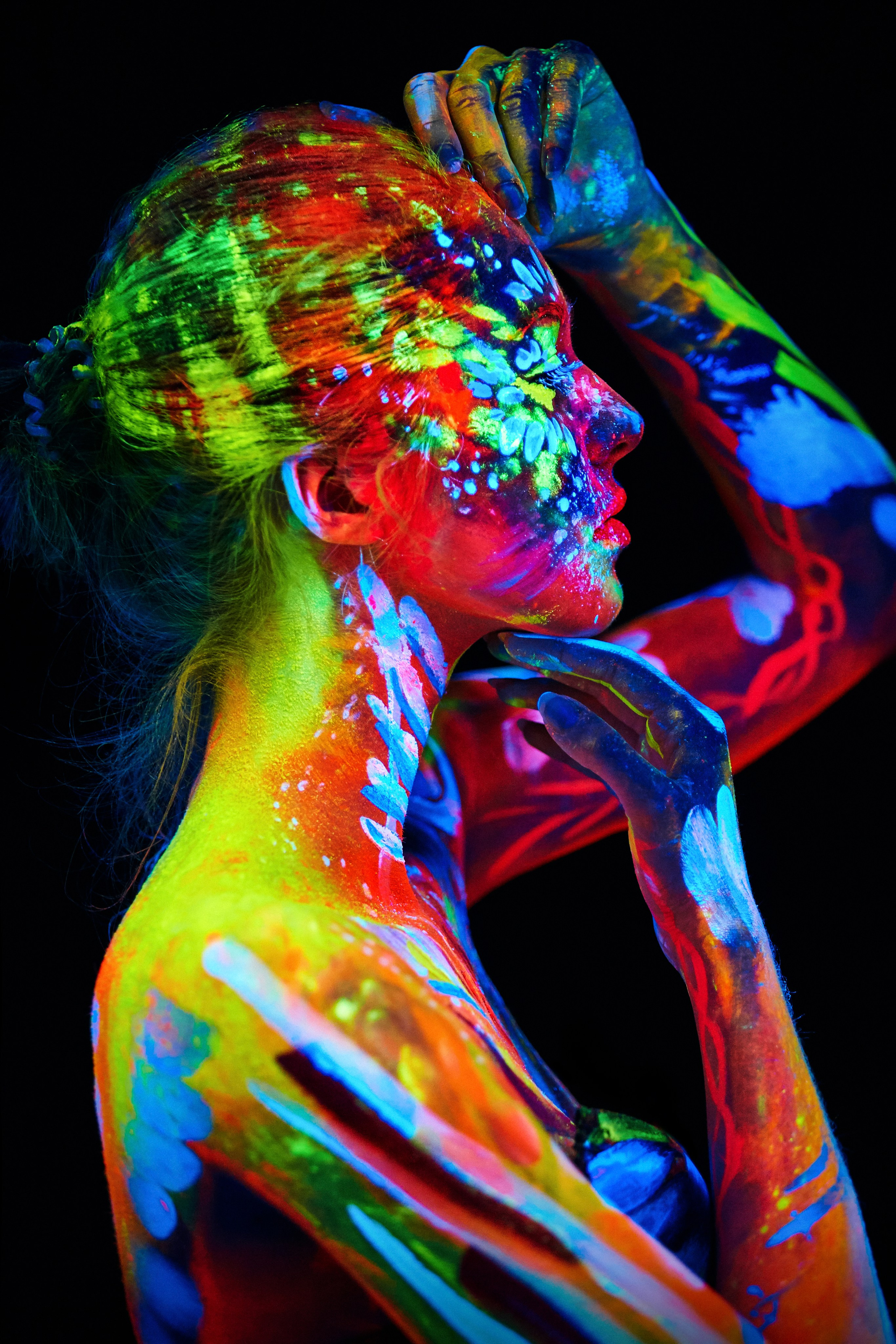 Неонова фотосесія. Портретний та репортажний фотограф в Києві Юрій Корнійчук