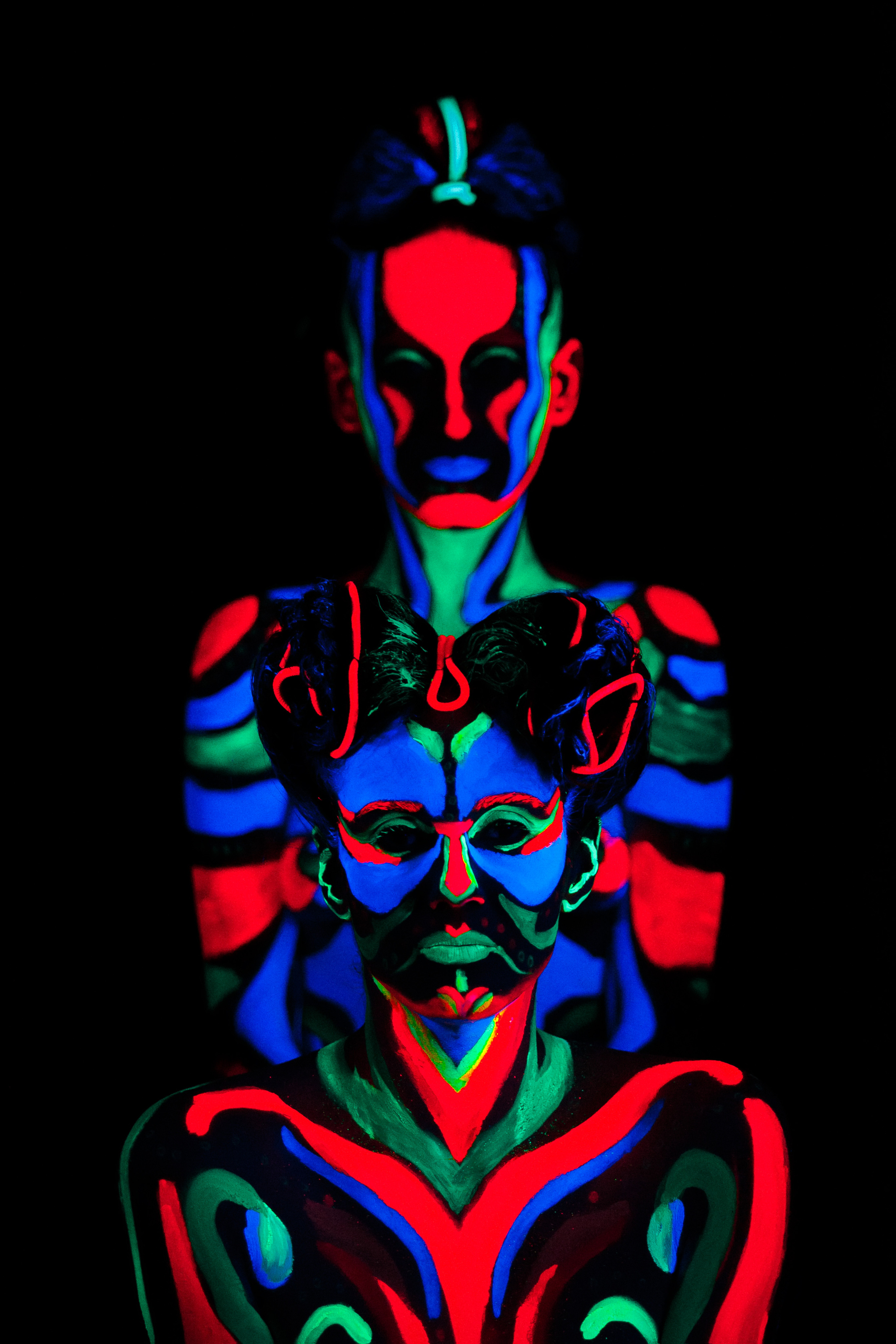 Неонова фотосесія. Портретний та репортажний фотограф в Києві Юрій Корнійчук