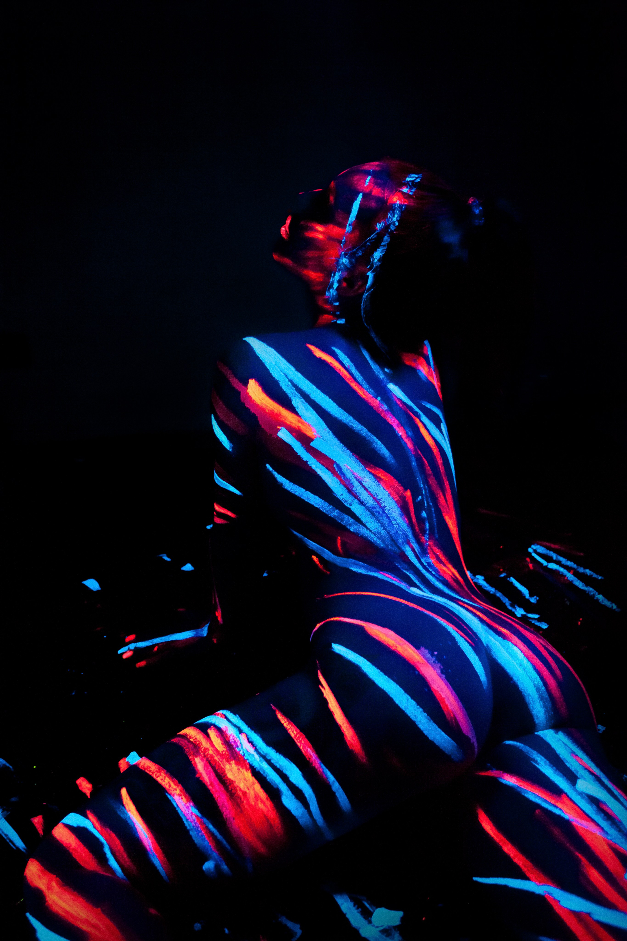 Неонова фотосесія. Портретний та репортажний фотограф в Києві Юрій Корнійчук